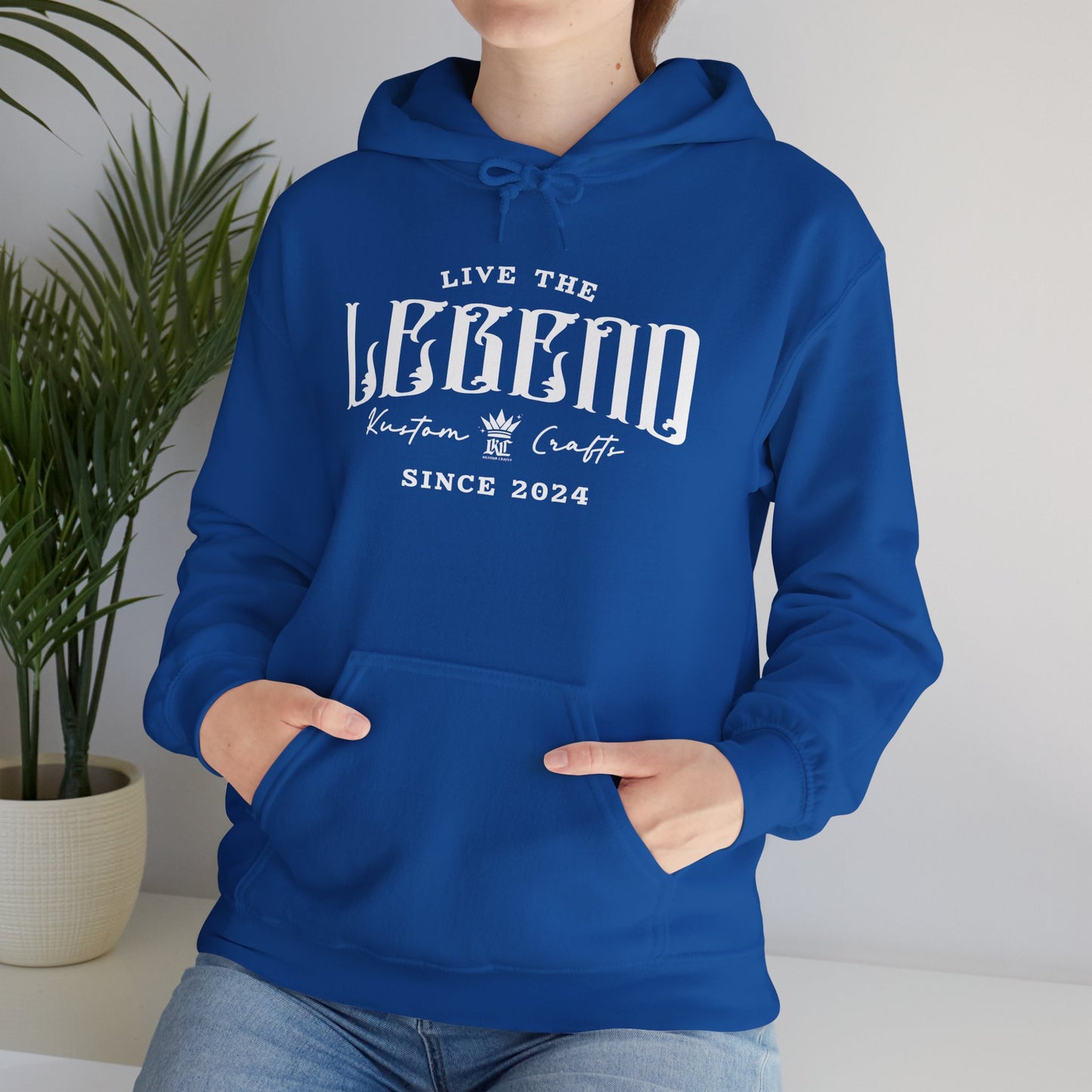 Live the Legend | Cozy Unisex Hoodie for Any Occasion, Gift for Friends, Streetwear Style