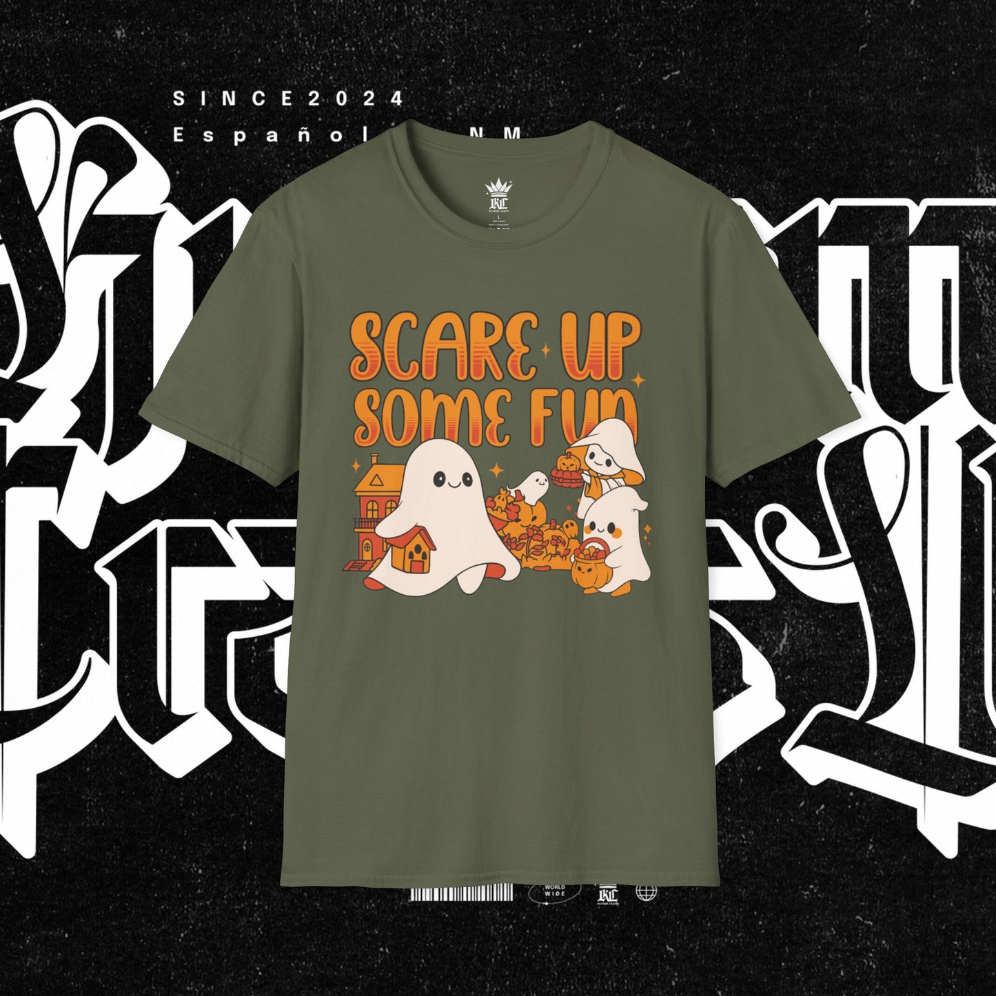 Ghost T-Shirt - Scare Up Some Fun Cute Ghost Design