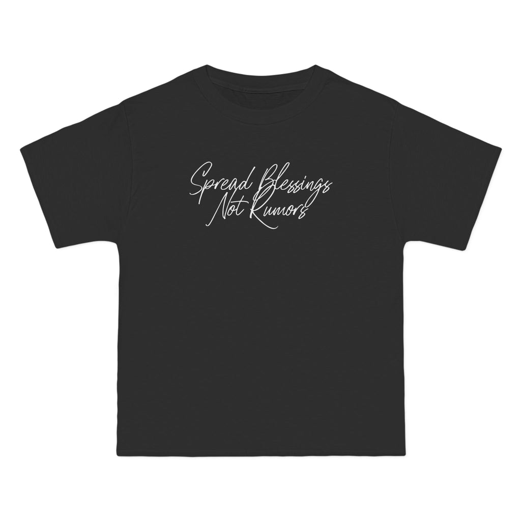 Spread Blessings Not Rumors - Script Tee