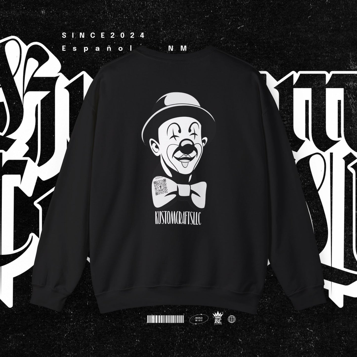 Class Clown Vintage-Style Comedic Crewneck Sweatshirt, Unisex Funny Sweatshirt, Retro Comedy Gift, Everyday Casual Wear, Perfect for Laughter Lovers