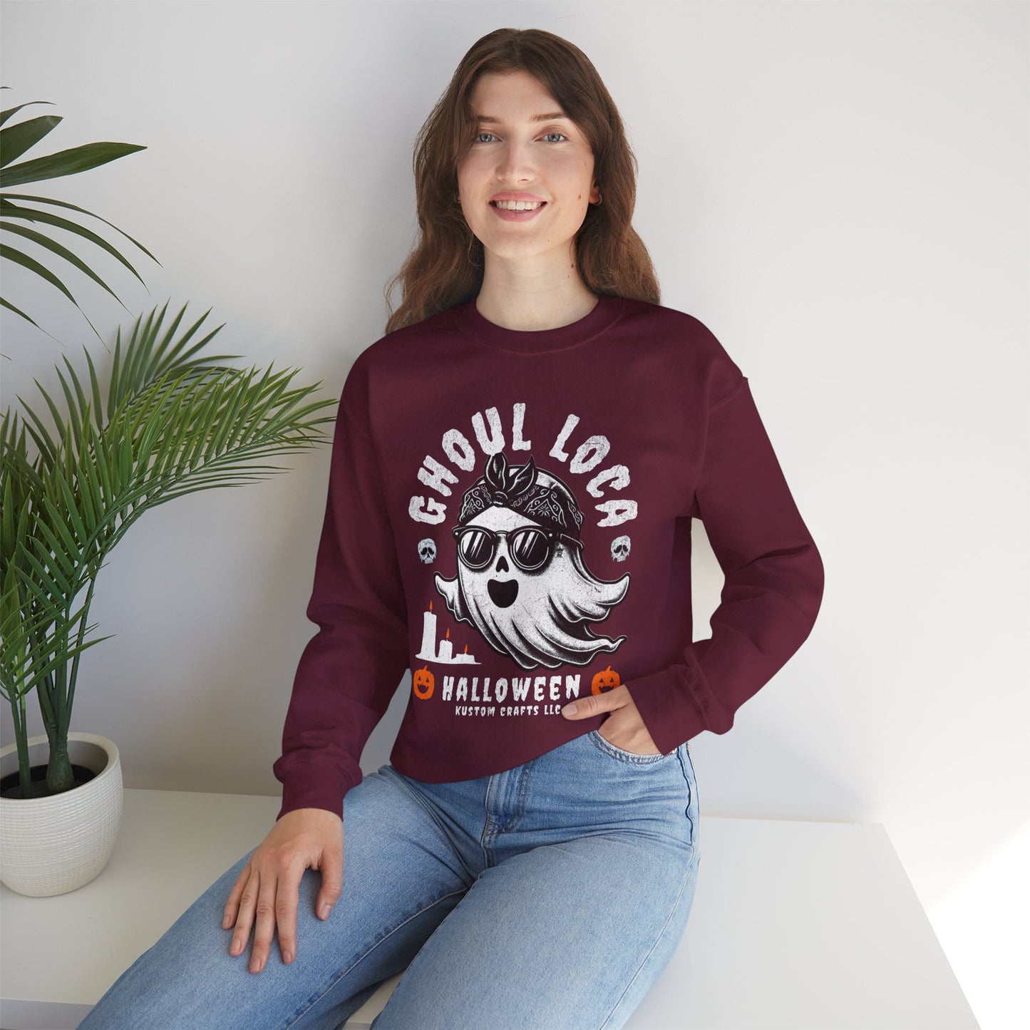 Ghoul Loca Halloween Sweatshirt, Cozy Unisex Crewneck for Fall Celebrations, Perfect for Halloween Parties, Ghost Lover Gift, Festival [...]