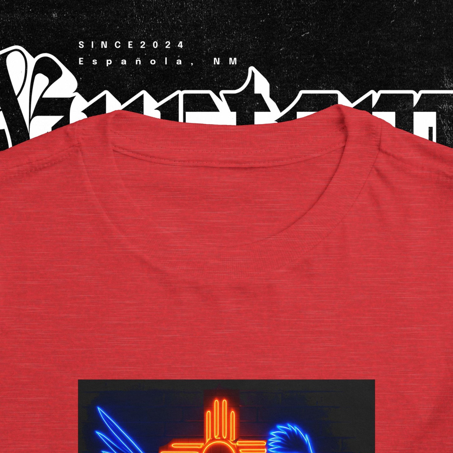 Neon Roadrunner New Mexico Design - Toddler Tee