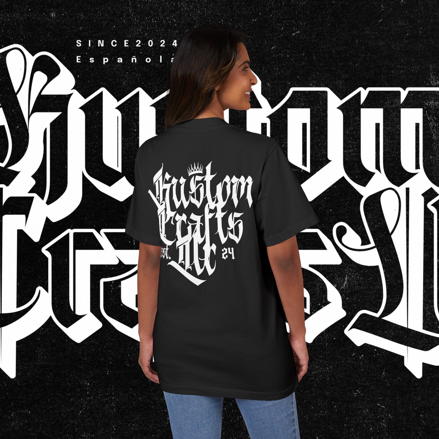 Kustom Crafts LLC Graffiti Shaka Wear T-Shirt, Streetwear Gift, Urban Fashion Tee, Graphic Tee, Music Festival Outfit, Unisex Casual Wear