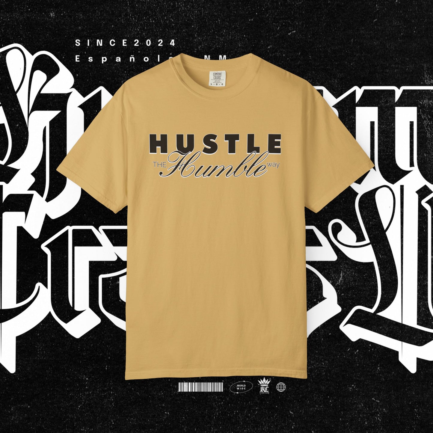 Hustle the Humble Way Unisex T-Shirt, Motivational Tee, Hustler Shirt Men Women, Inspirational Apparel, Positive Vibes Top
