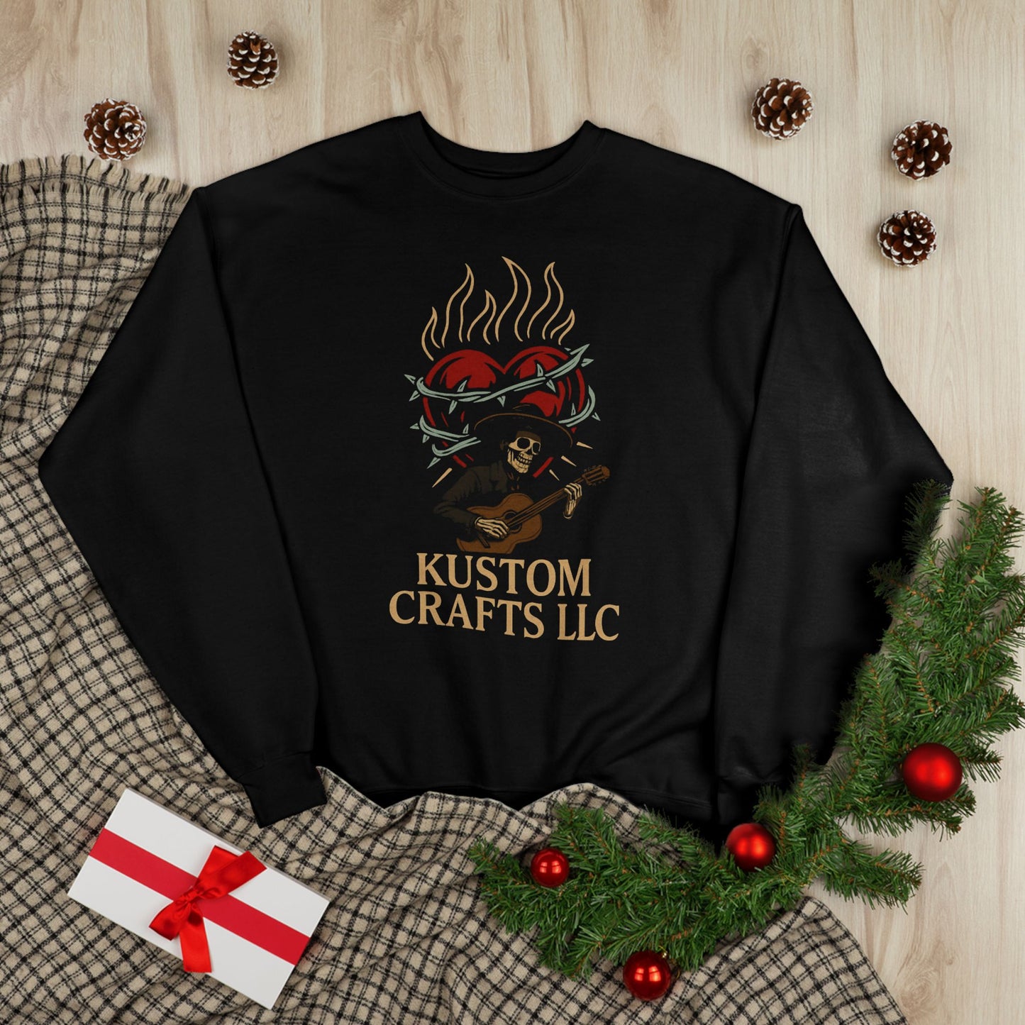 Corazón del Fuego Heart of Fire Sweatshirt