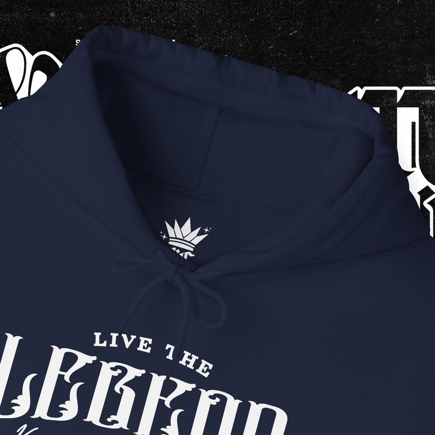 Live the Legend | Cozy Unisex Hoodie for Any Occasion, Gift for Friends, Streetwear Style
