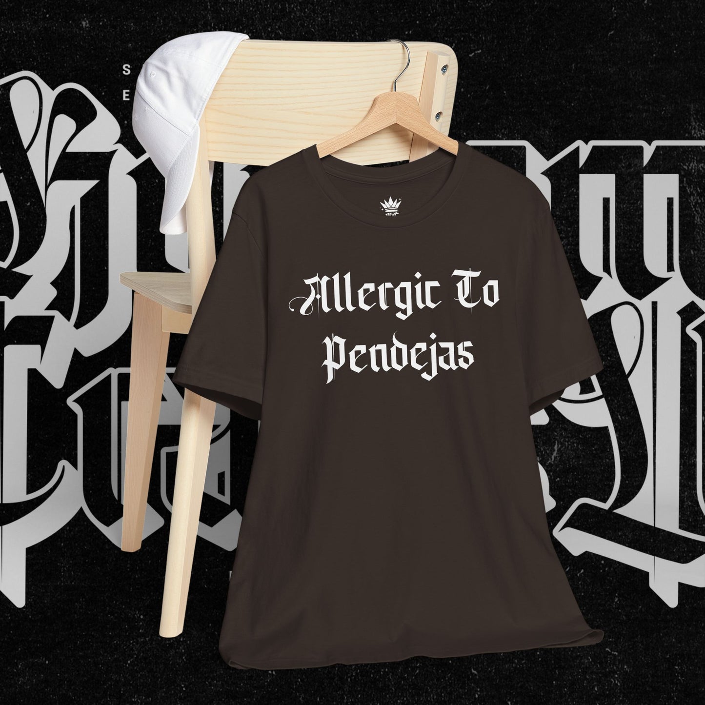 Allergic to Pendejas Unisex Tee, Funny Graphic T-Shirt, Casual Wear, Gift for Friends, Summer Fashion, Trendy Style