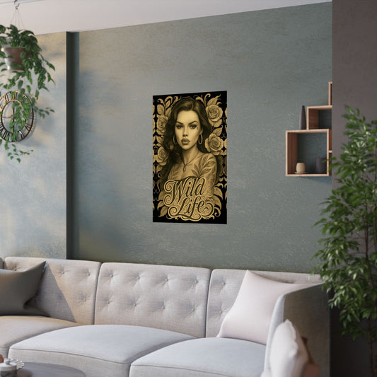 Poster Print - Wild Life Satin Posters (210gsm)