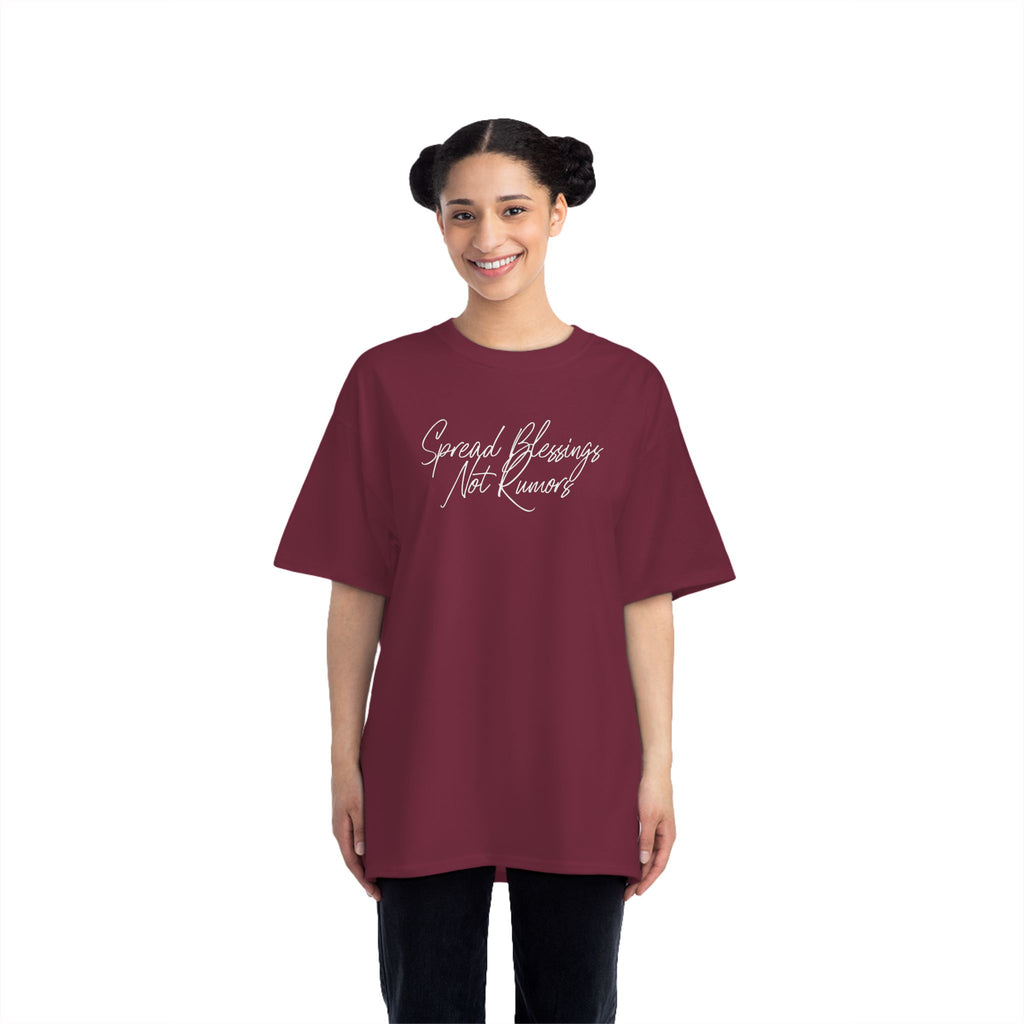 Spread Blessings Not Rumors - Script Tee