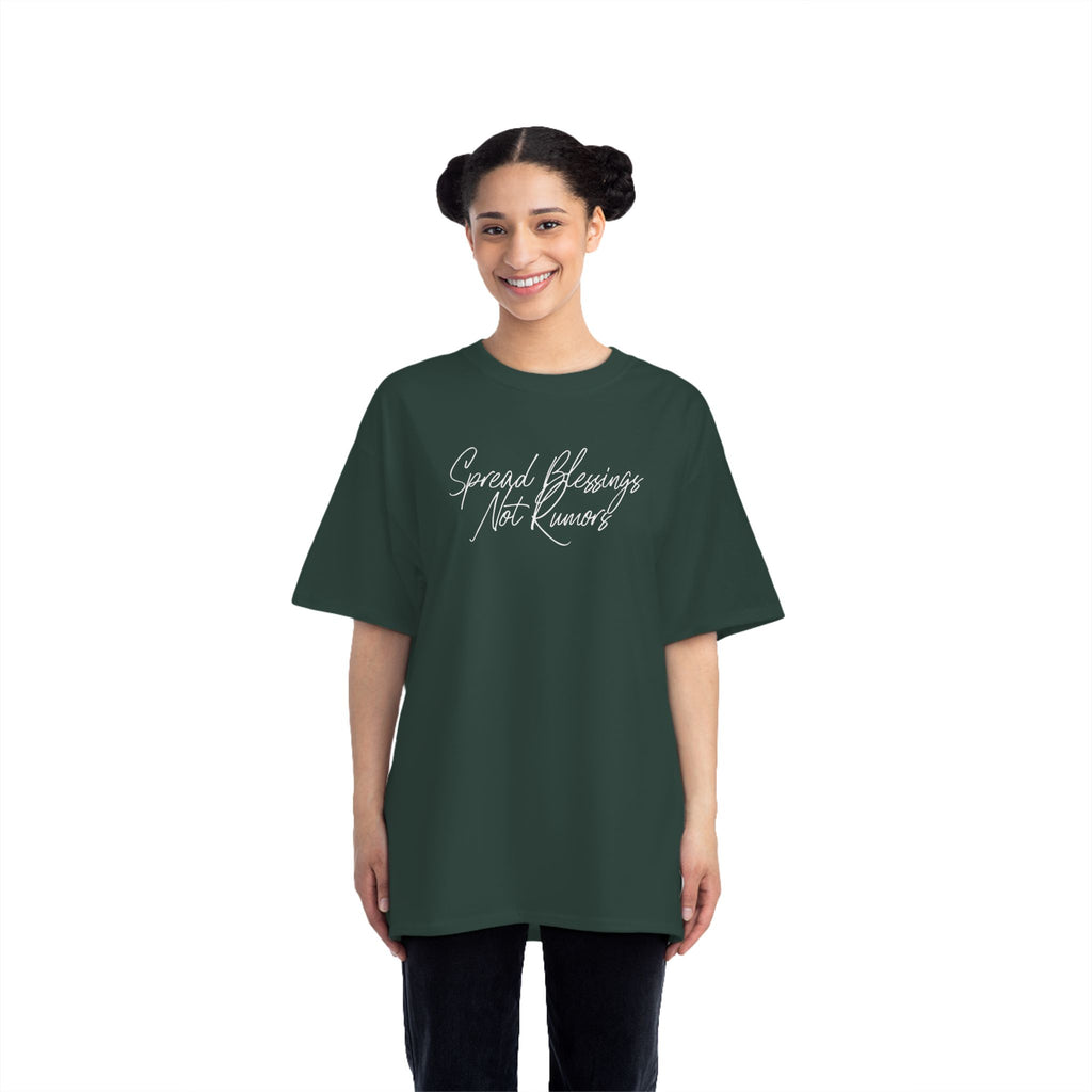 Spread Blessings Not Rumors - Script Tee
