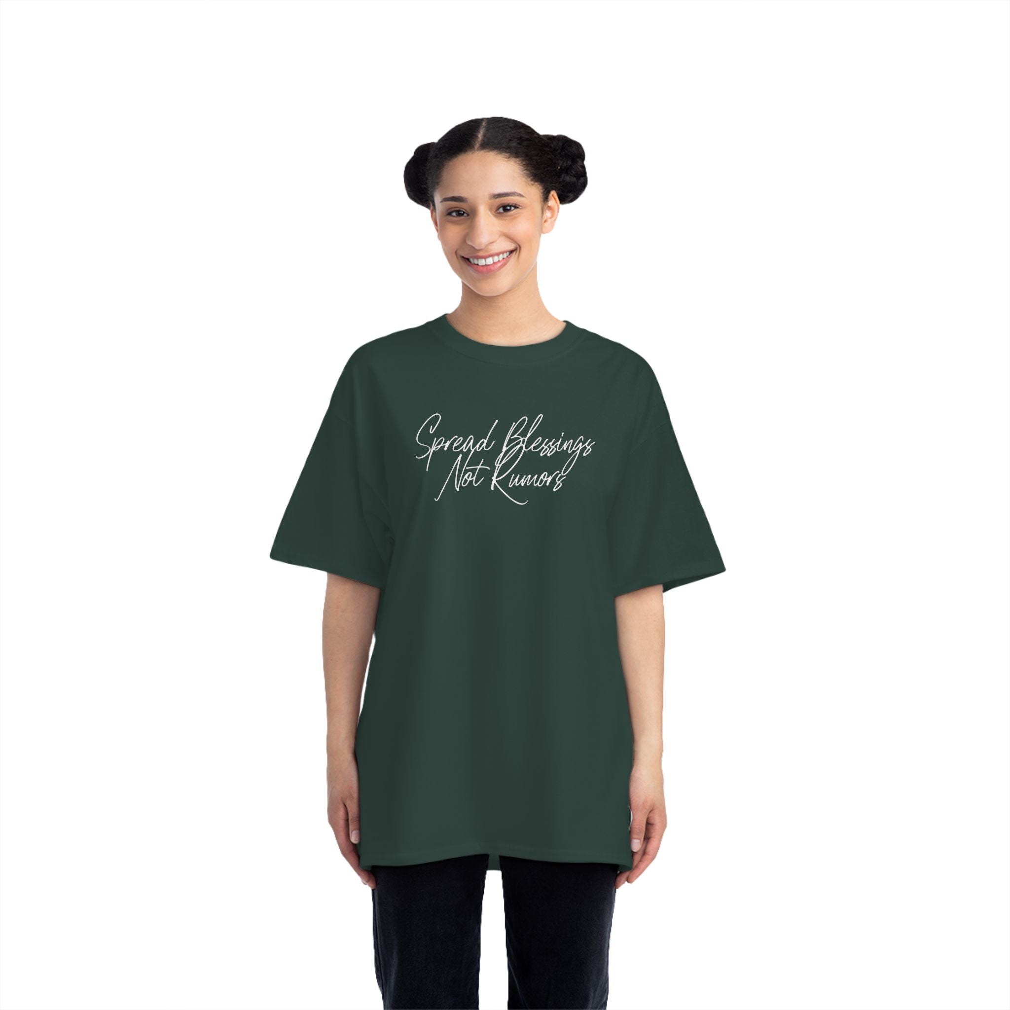 Spread Blessings Not Rumors - Script Tee