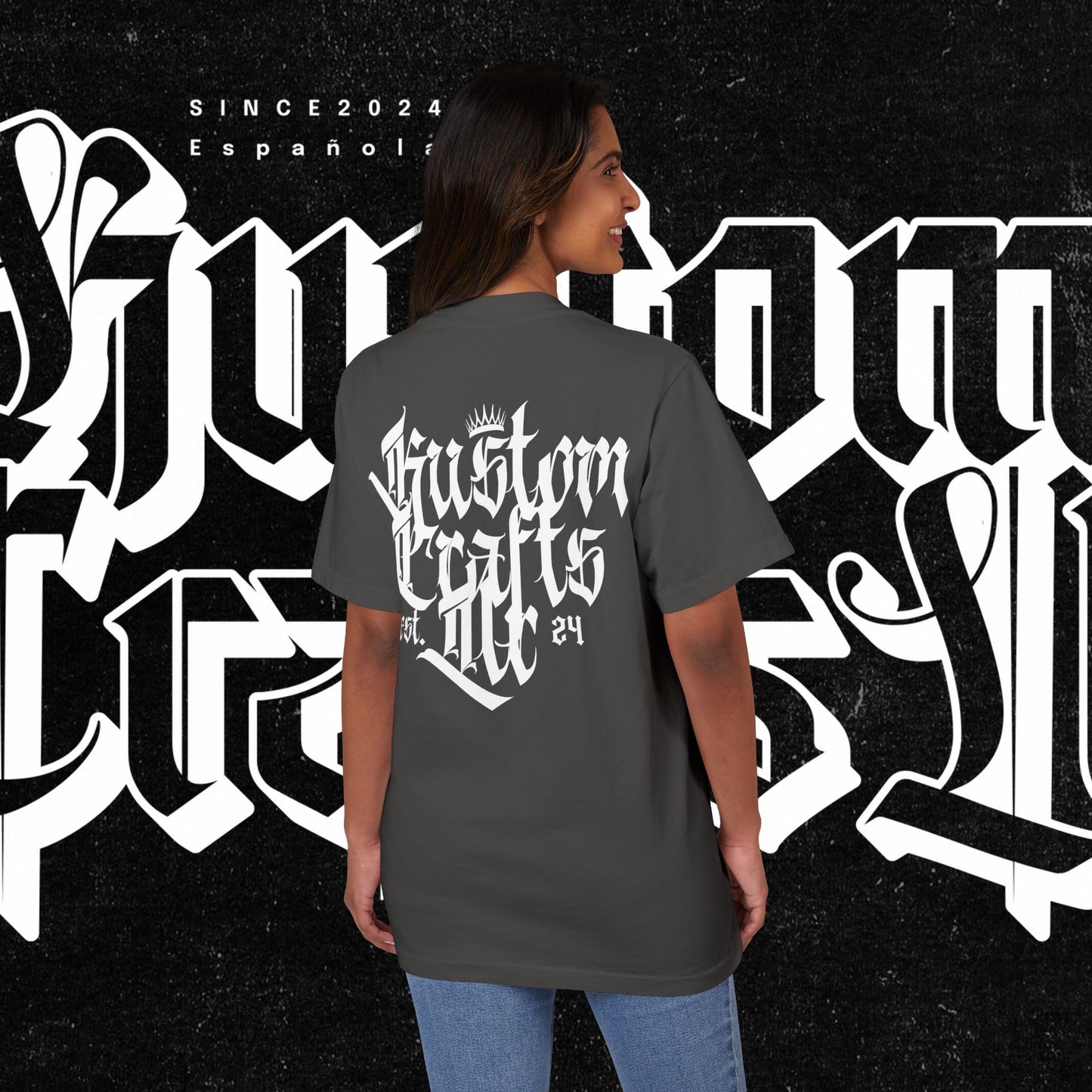 Kustom Crafts LLC Graffiti Shaka Wear T-Shirt, Streetwear Gift, Urban Fashion Tee, Graphic Tee, Music Festival Outfit, Unisex Casual Wear