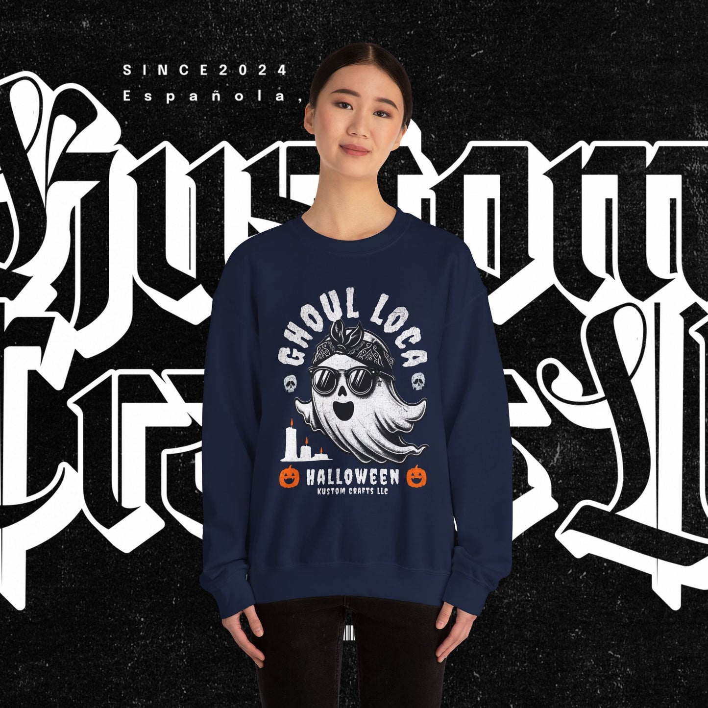 Ghoul Loca Halloween Sweatshirt, Cozy Unisex Crewneck for Fall Celebrations, Perfect for Halloween Parties, Ghost Lover Gift, Festival [...]