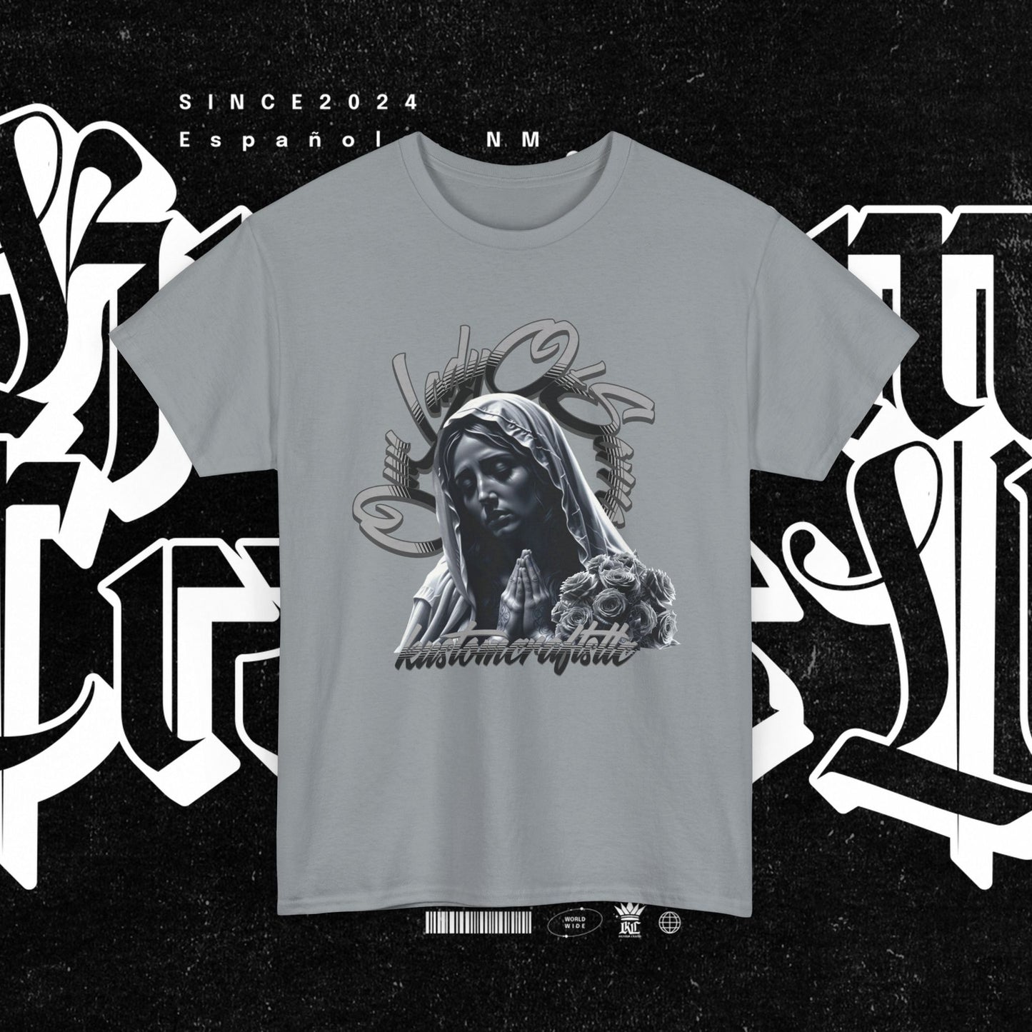 Our Lady Of Sorrow Unisex Heavy Cotton Tee with Unique Artistic Design, Vintage Style T-Shirt, Casual Everyday Wear, Graphic Tee for Men and Women, Gift [...]