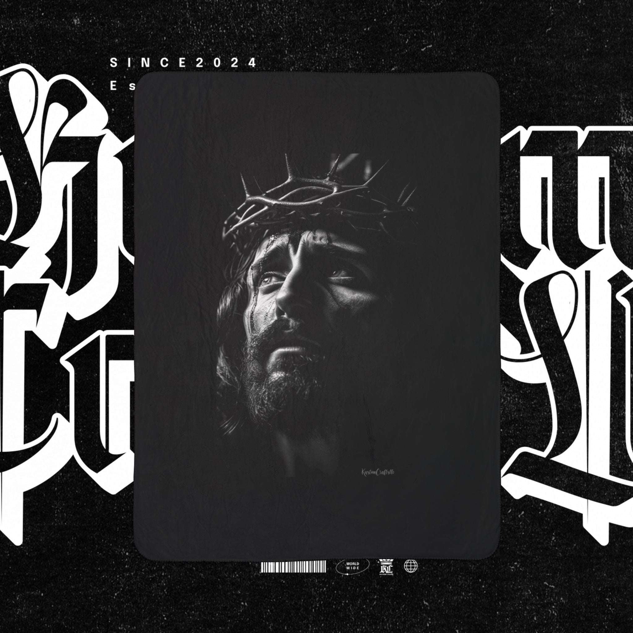 Our Lord And Savior - Fleece Sherpa Blanket