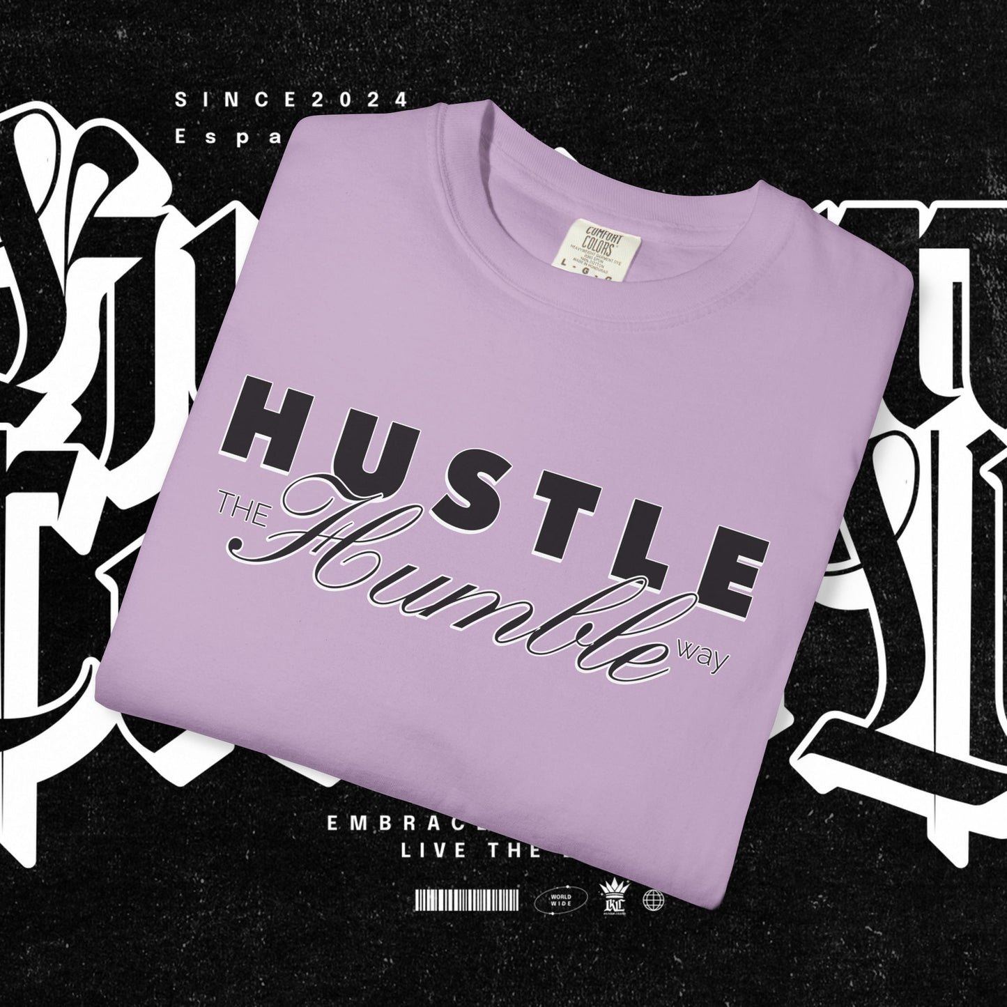 Hustle the Humble Way Unisex T-Shirt, Motivational Tee, Hustler Shirt Men Women, Inspirational Apparel, Positive Vibes Top