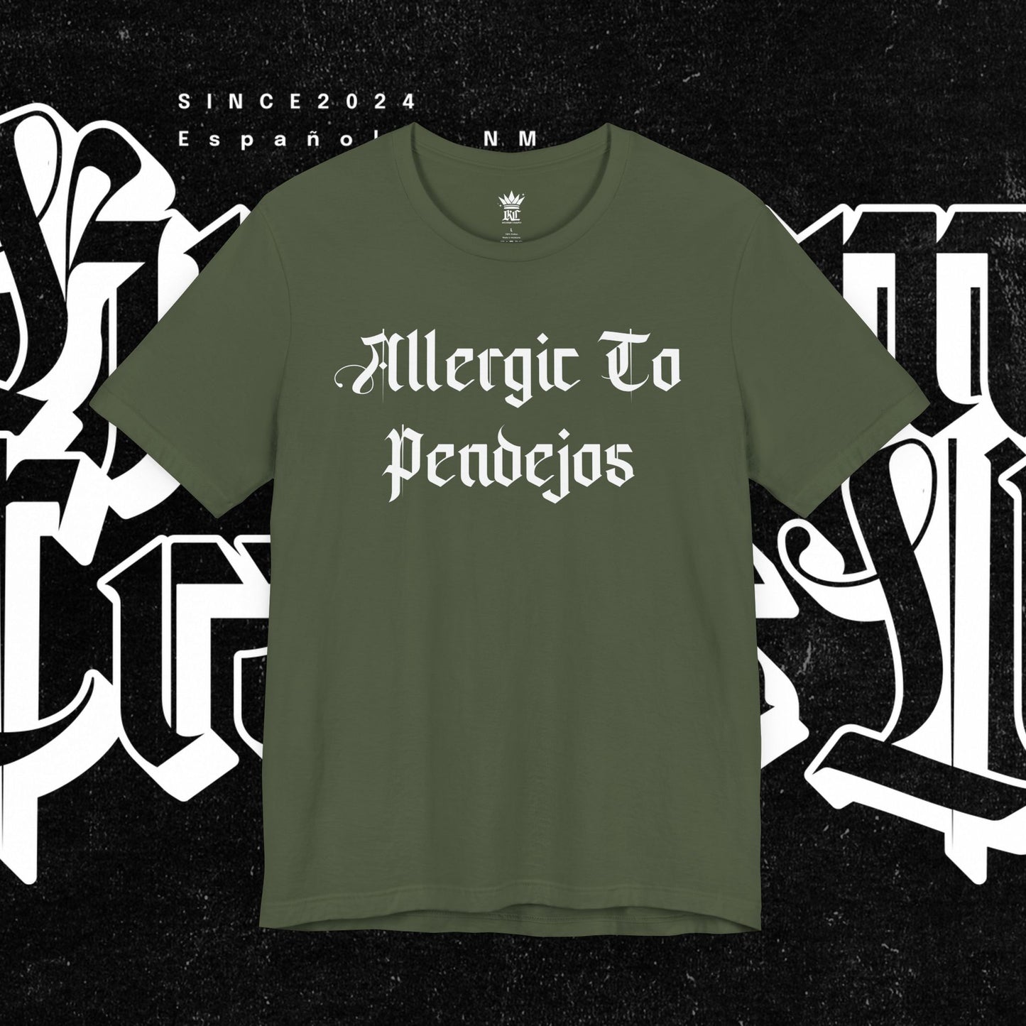 Allergic to Pendejos Unisex Jersey Tee | Casual Humor Shirt | Gift for Friends, Birthday, Humor Apparel, Everyday Wear