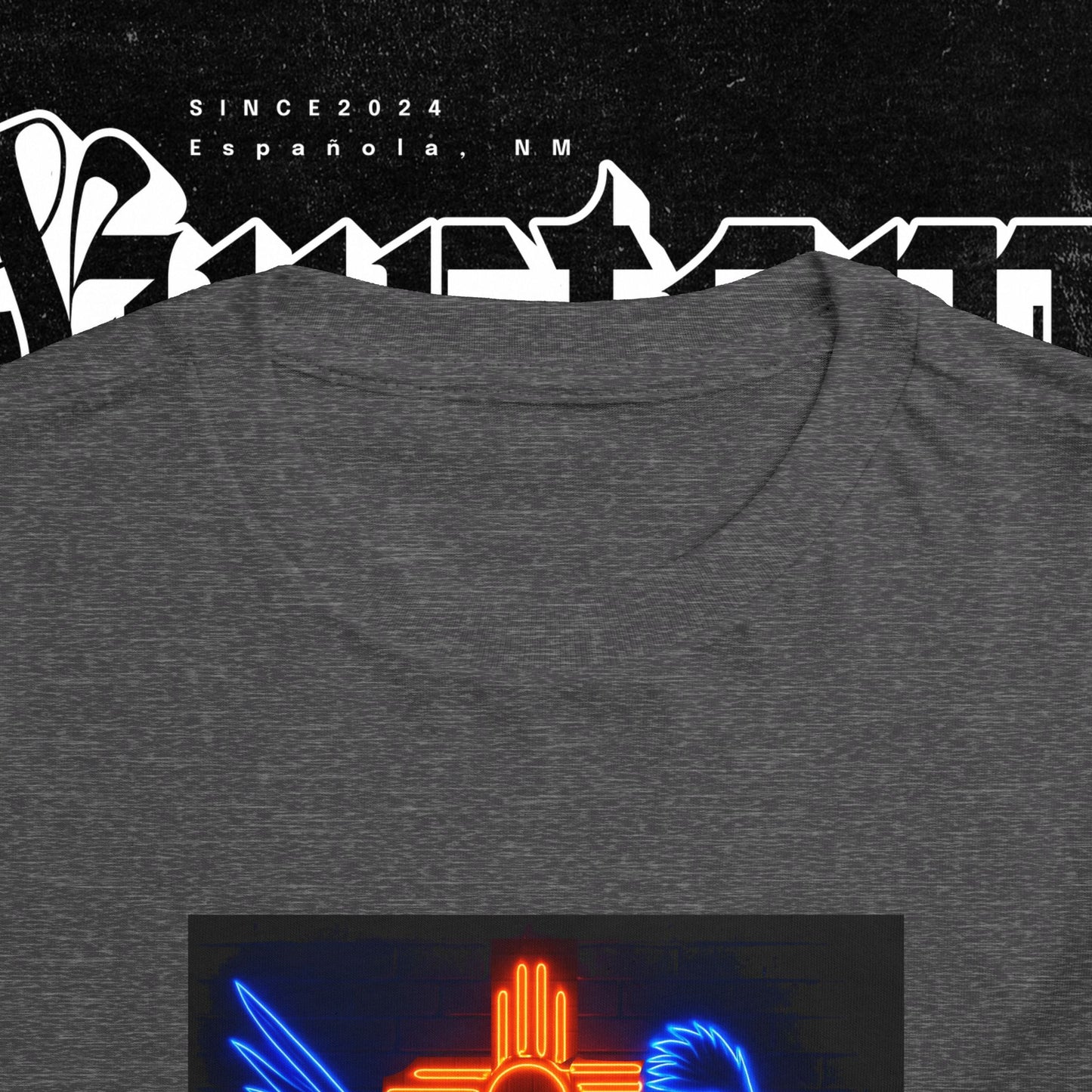 Neon Roadrunner New Mexico Design - Toddler Tee