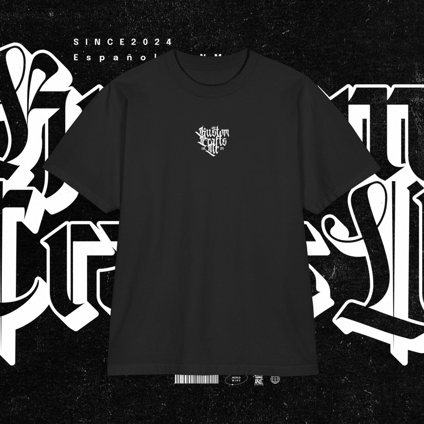 Kustom Crafts LLC Graffiti Shaka Wear T-Shirt, Streetwear Gift, Urban Fashion Tee, Graphic Tee, Music Festival Outfit, Unisex Casual Wear