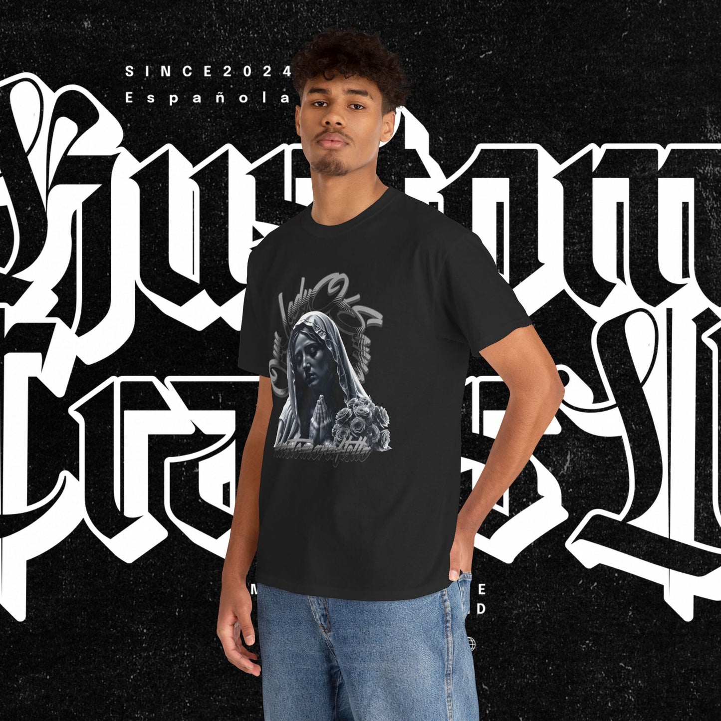 Our Lady Of Sorrow Unisex Heavy Cotton Tee with Unique Artistic Design, Vintage Style T-Shirt, Casual Everyday Wear, Graphic Tee for Men and Women, Gift [...]
