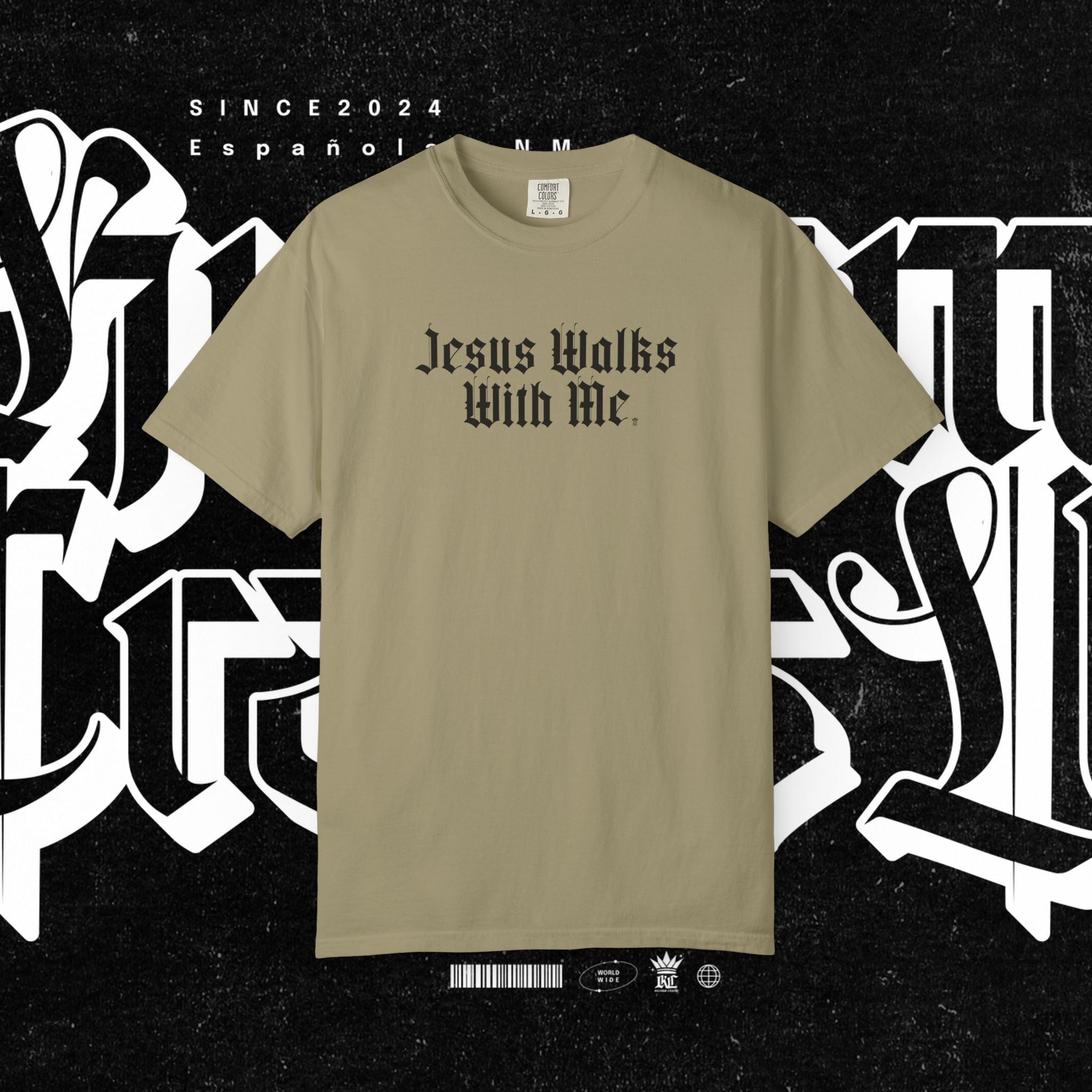 Jesus Walks with Me - Tee