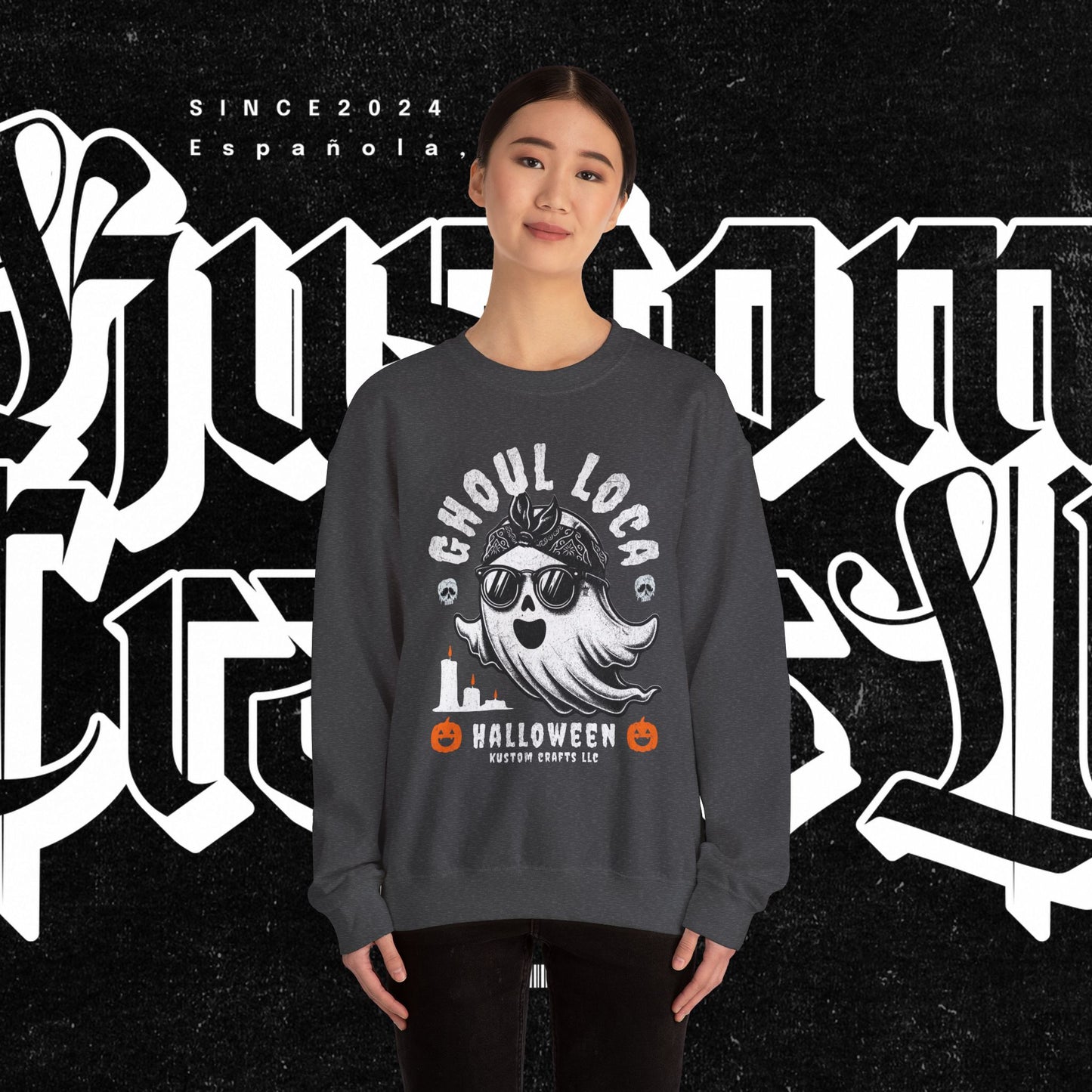 Ghoul Loca Halloween Sweatshirt, Cozy Unisex Crewneck for Fall Celebrations, Perfect for Halloween Parties, Ghost Lover Gift, Festival [...]