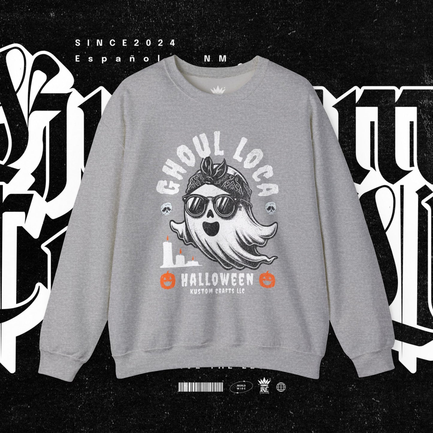 Ghoul Loca Halloween Sweatshirt, Cozy Unisex Crewneck for Fall Celebrations, Perfect for Halloween Parties, Ghost Lover Gift, Festival [...]