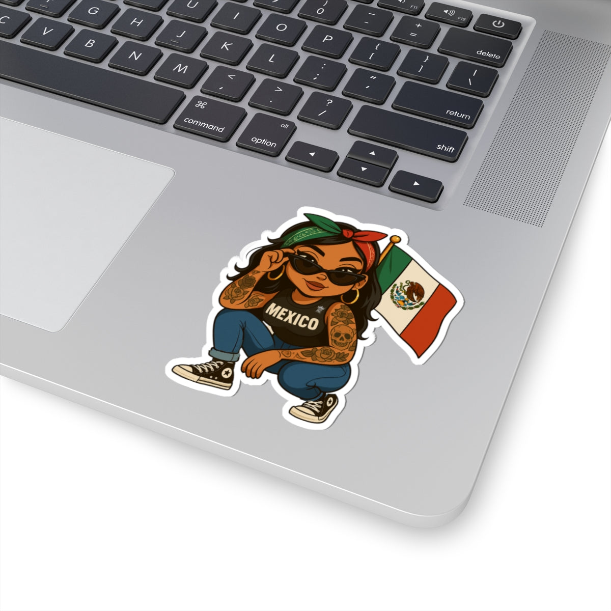 Mexican Pride Kiss-Cut Stickers, Aesthetic Laptop Stickers, Cultural Decor, Unique Gifts for Her, Festival Accessories