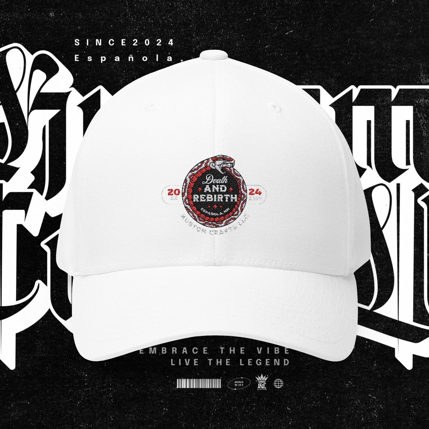 Embroidered Death and Rebirth Cap