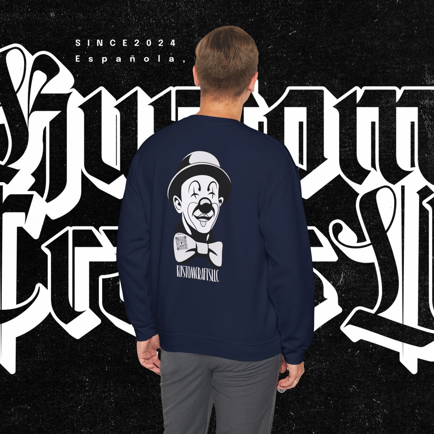 Class Clown Vintage-Style Comedic Crewneck Sweatshirt, Unisex Funny Sweatshirt, Retro Comedy Gift, Everyday Casual Wear, Perfect for Laughter Lovers