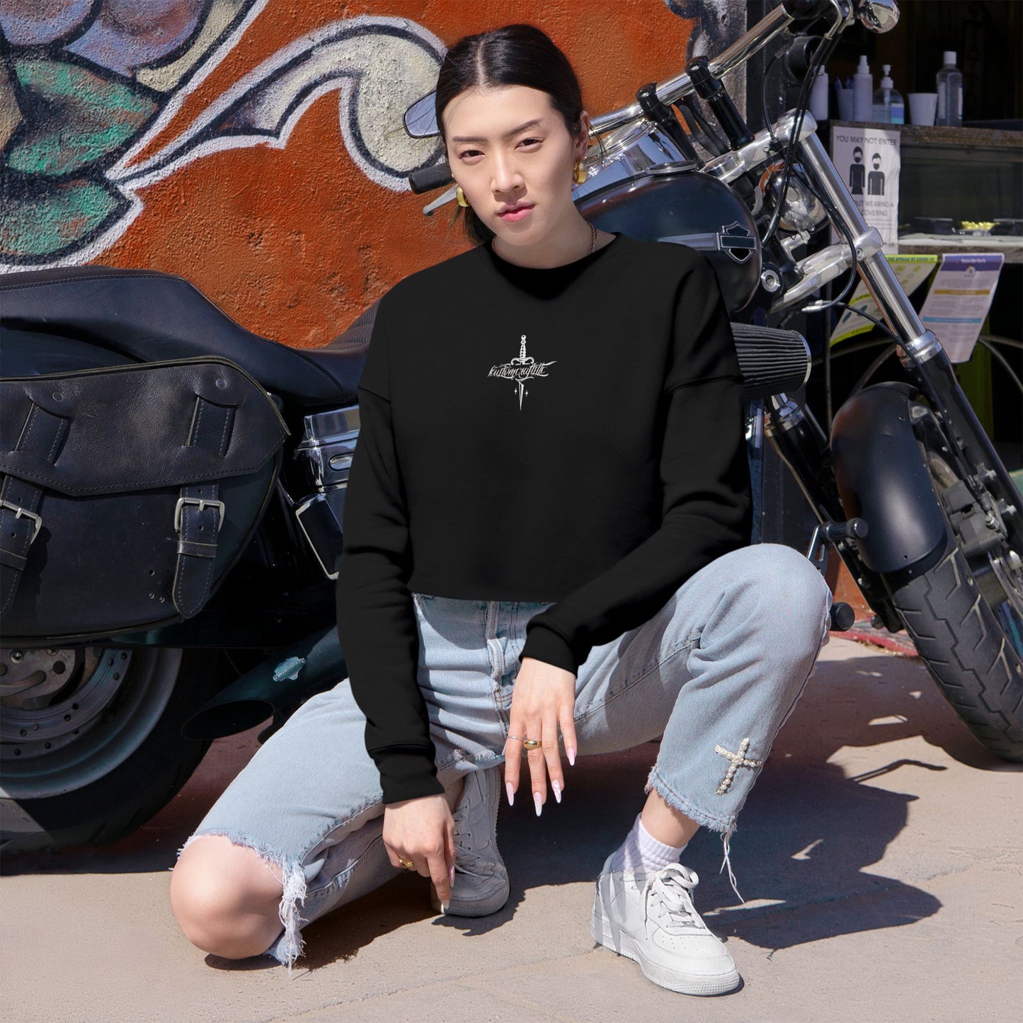 Cropped Sweatshirt Urban legend Design