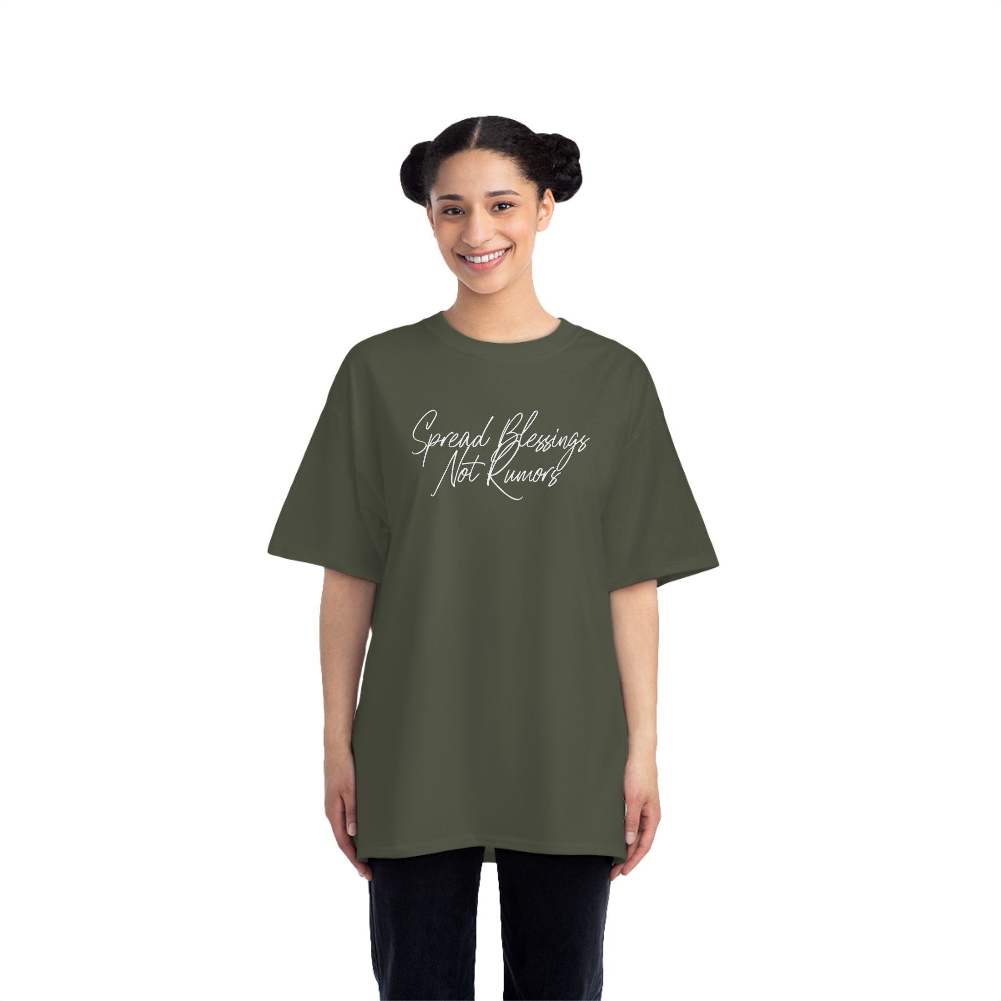 Spread Blessings Not Rumors - Script Tee
