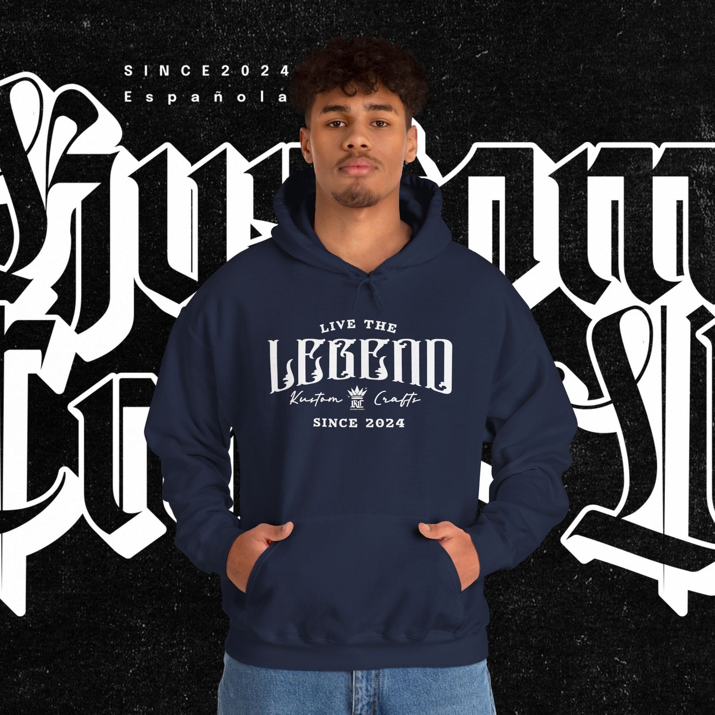 Live the Legend | Cozy Unisex Hoodie for Any Occasion, Gift for Friends, Streetwear Style
