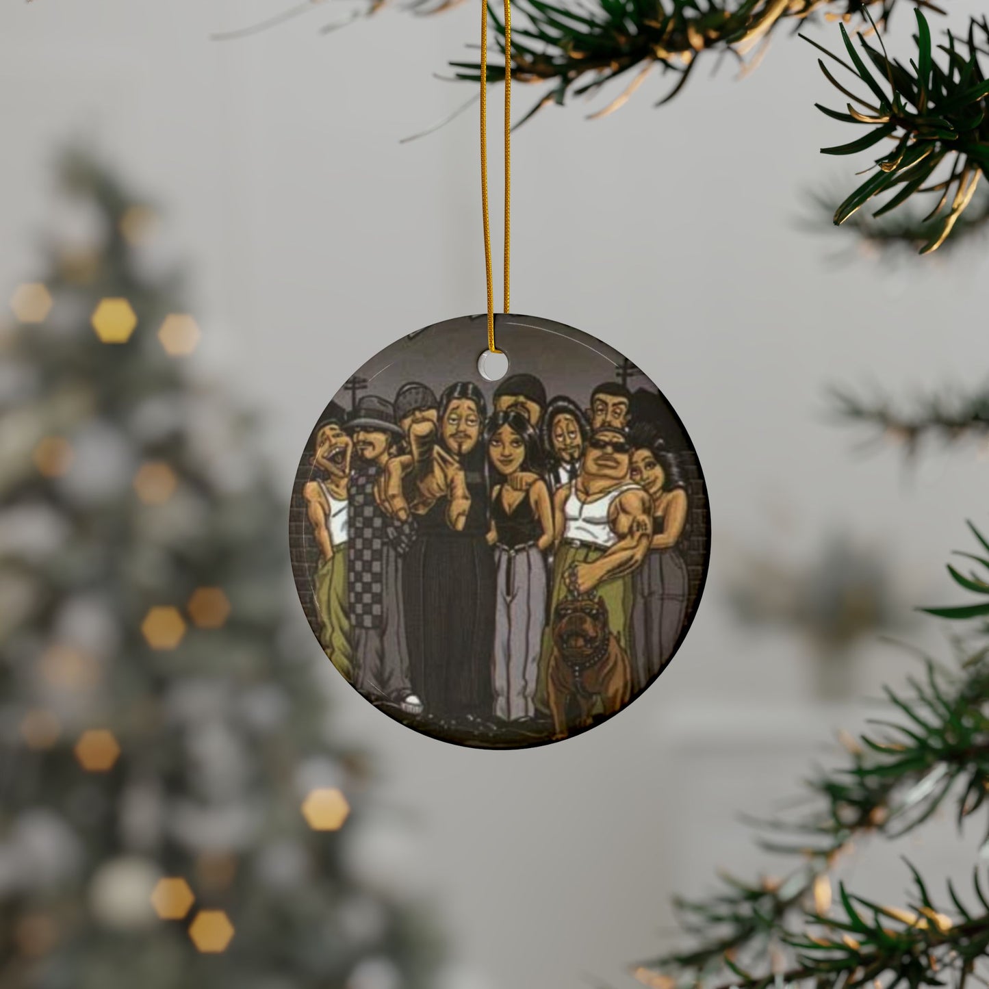 Ceramic Ornaments - Christmas With The Homies Ornament