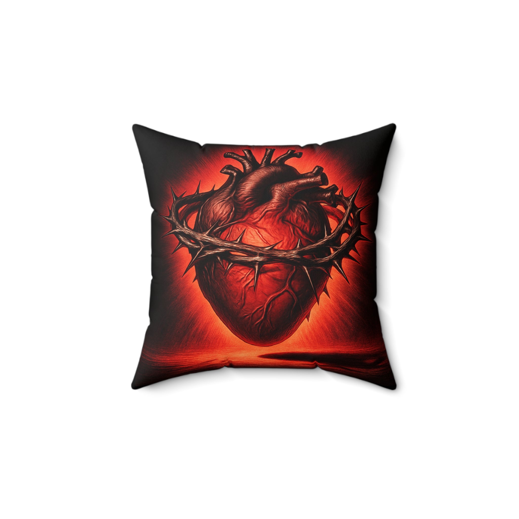 Sacred Heart Thorn Pillow