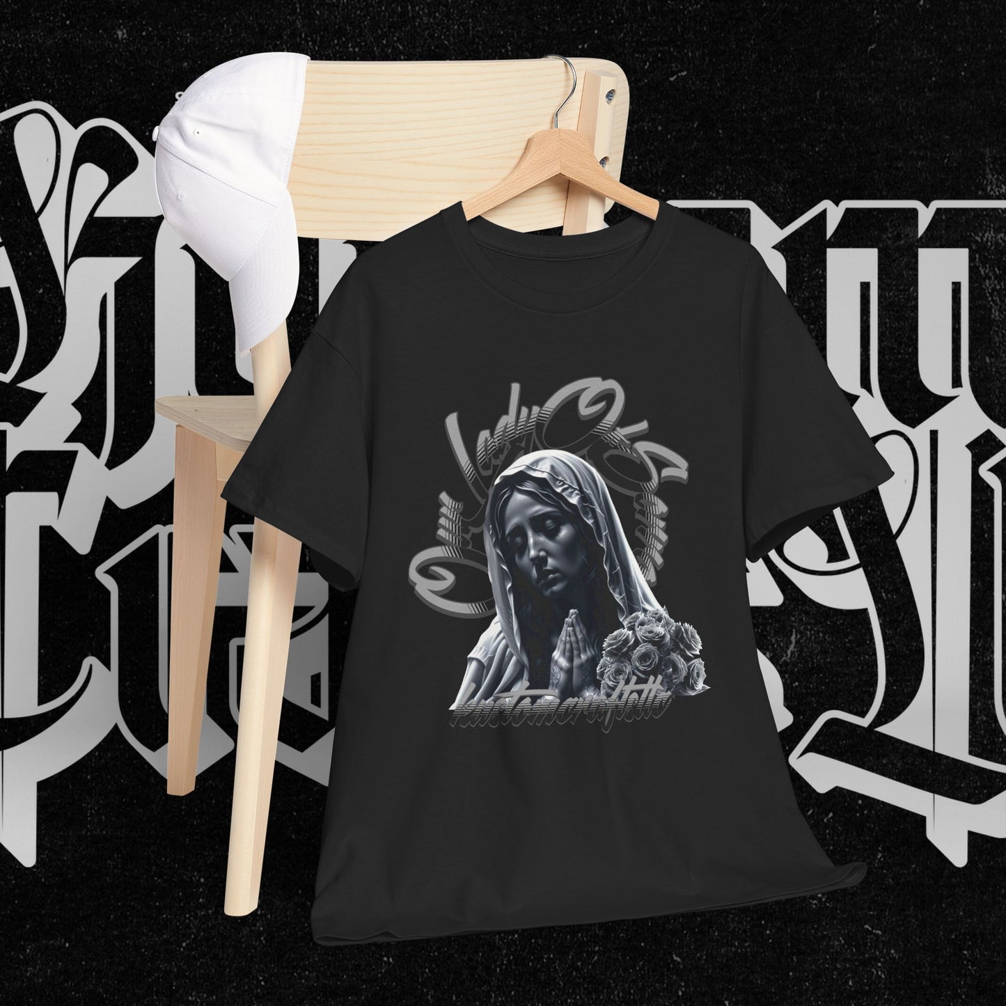 Our Lady Of Sorrow Unisex Heavy Cotton Tee with Unique Artistic Design, Vintage Style T-Shirt, Casual Everyday Wear, Graphic Tee for Men and Women, Gift [...]