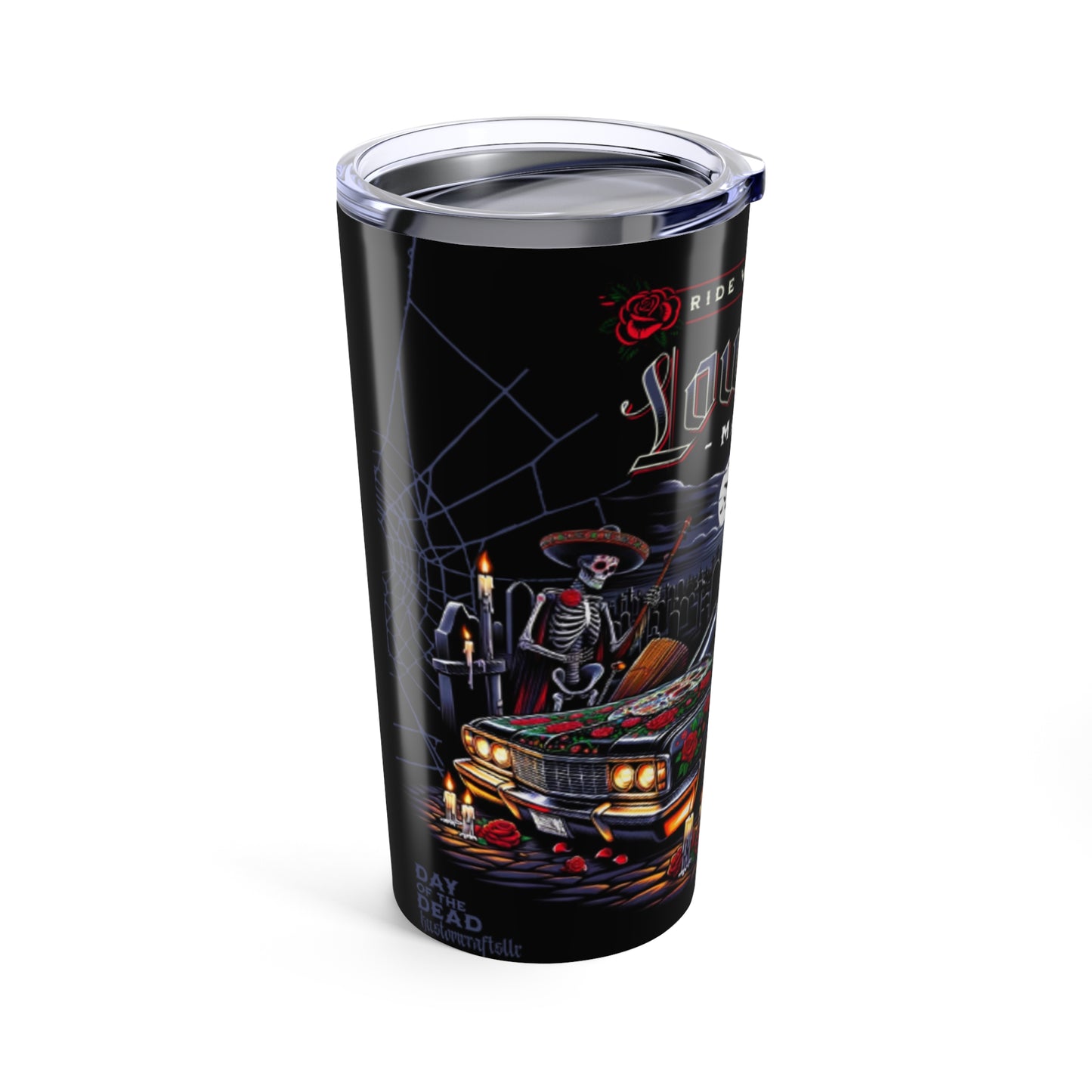 Lowrider Madness Tumbler 20oz, Custom Travel Mug, Car Enthusiast Gift, Vintage Style Drinkware, Perfect for Gifting