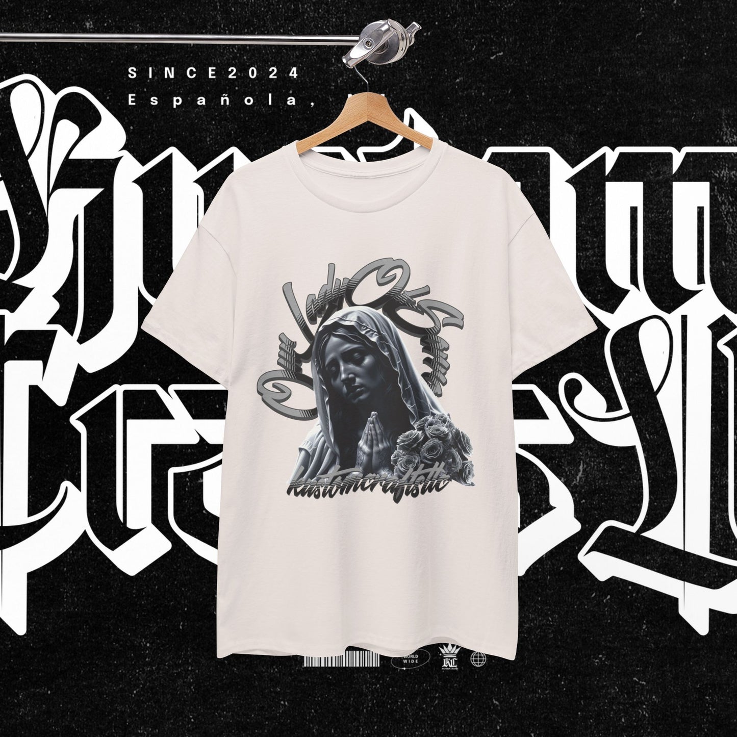Our Lady Of Sorrow Unisex Heavy Cotton Tee with Unique Artistic Design, Vintage Style T-Shirt, Casual Everyday Wear, Graphic Tee for Men and Women, Gift [...]