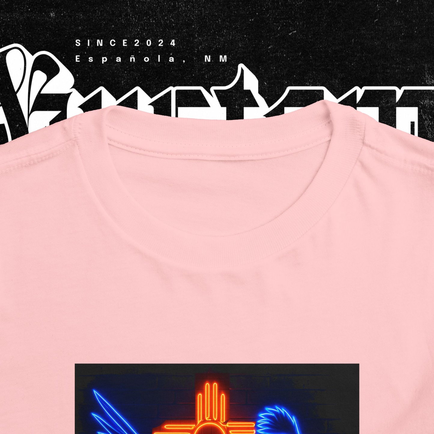 Neon Roadrunner New Mexico Design - Toddler Tee
