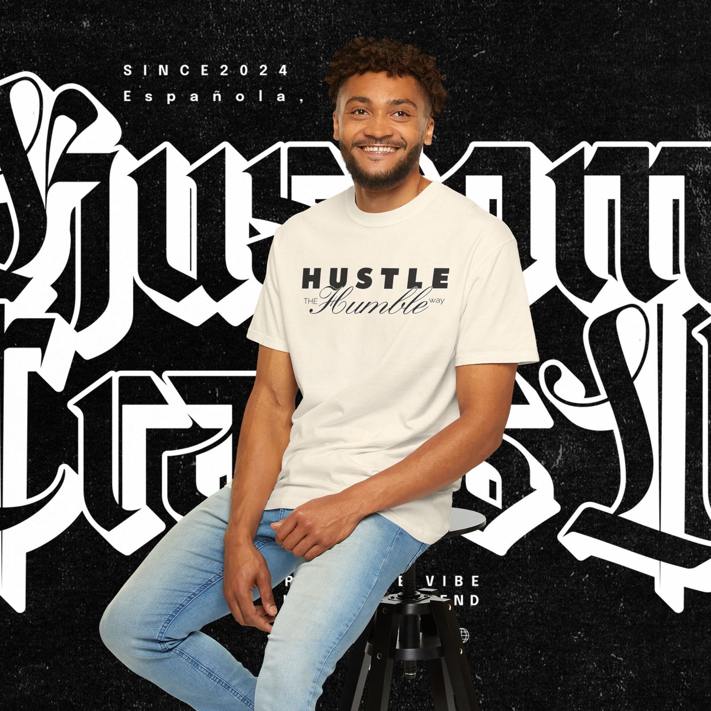 Hustle the Humble Way Unisex T-Shirt, Motivational Tee, Hustler Shirt Men Women, Inspirational Apparel, Positive Vibes Top