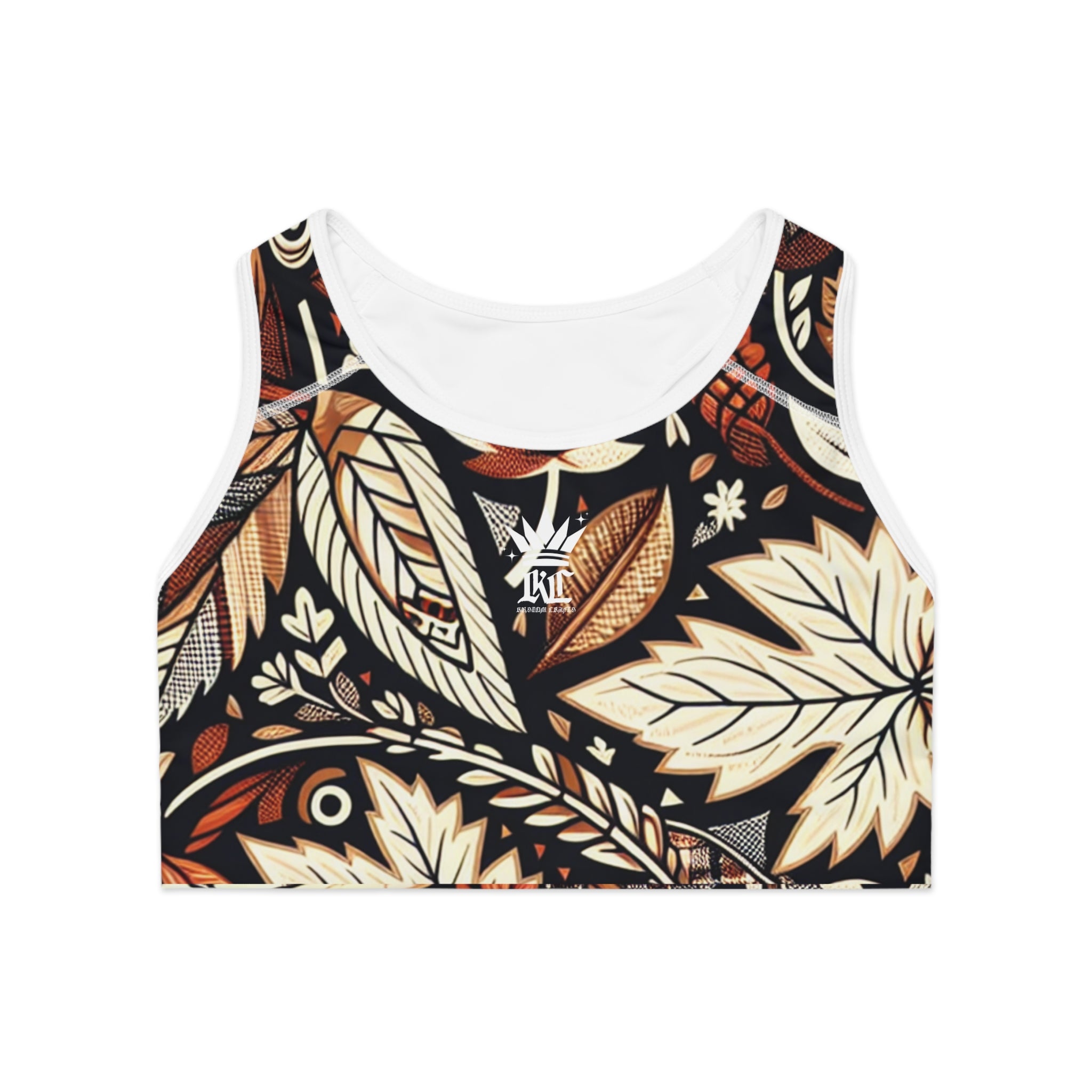 Autumn Leaves Sports Bra