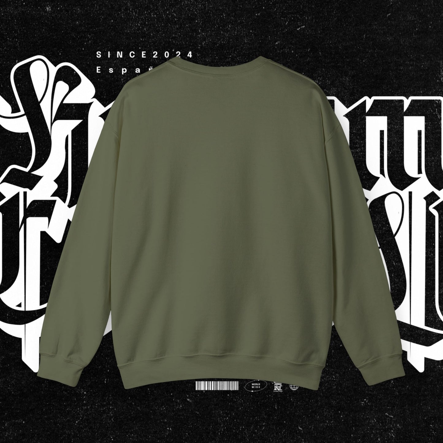 Cozy Vibes Embroidery Heavy Blend™ Crewneck Sweatshirt