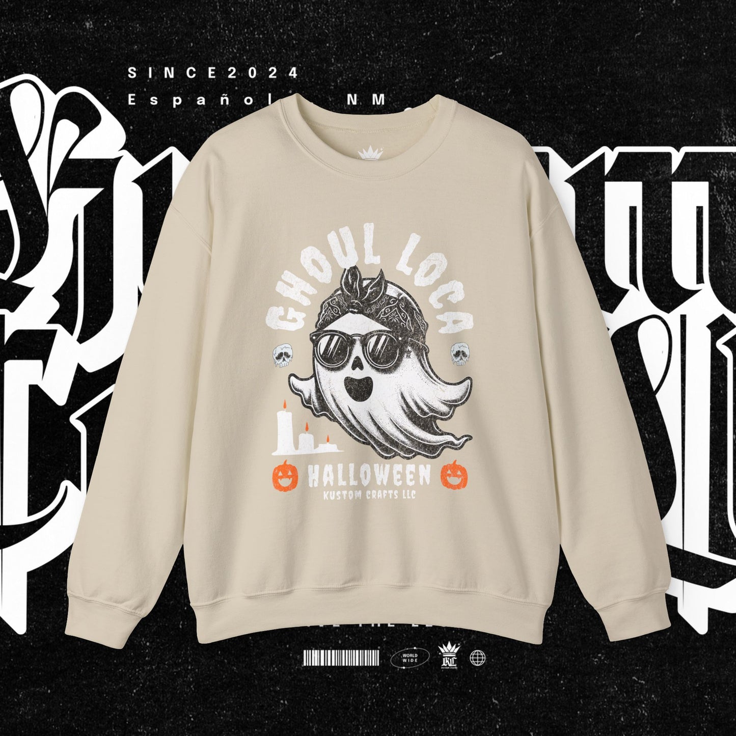Ghoul Loca Halloween Sweatshirt, Cozy Unisex Crewneck for Fall Celebrations, Perfect for Halloween Parties, Ghost Lover Gift, Festival [...]
