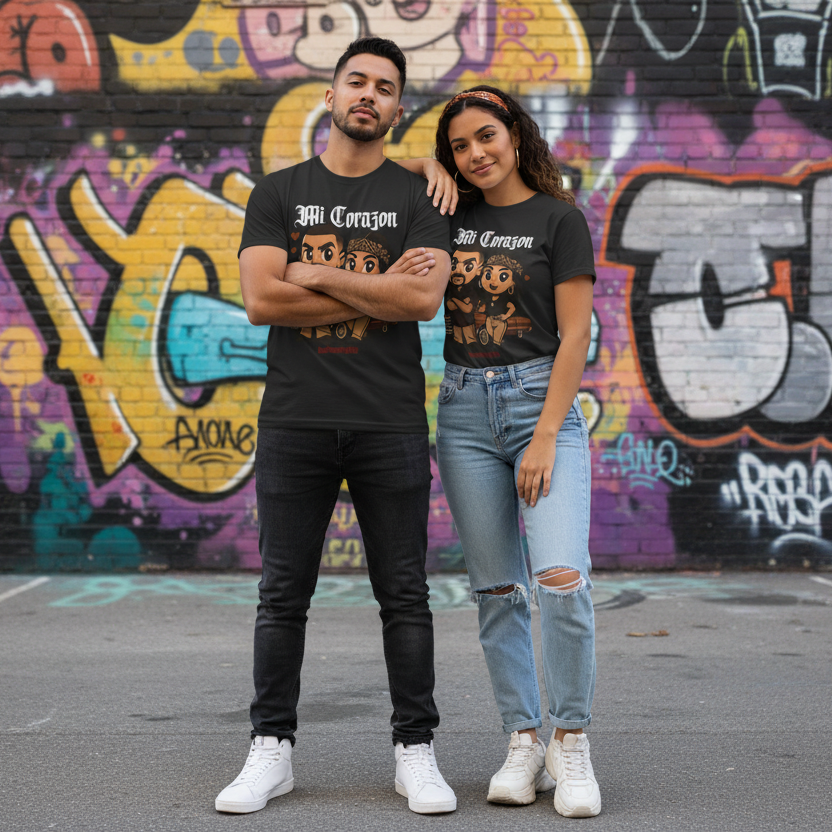 Mi Corazon Valentine's Day T-Shirt