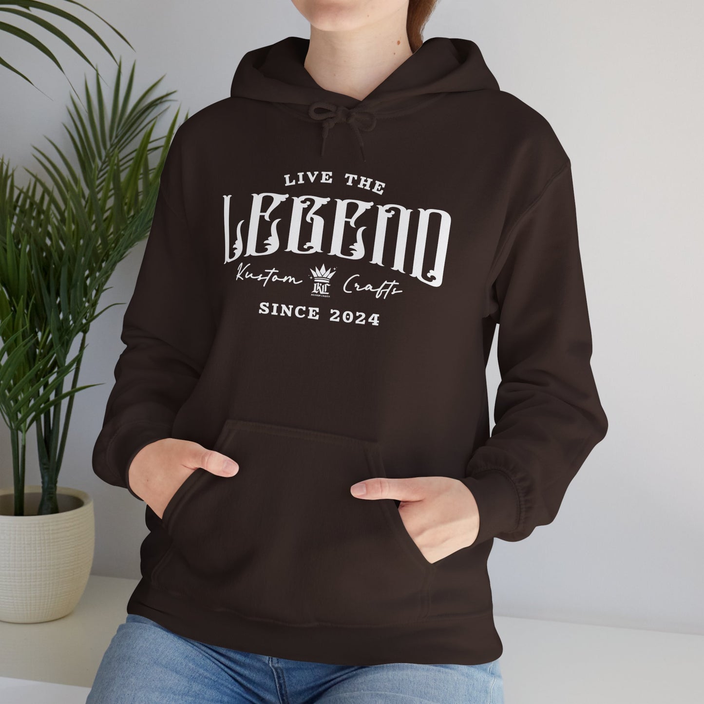Live the Legend | Cozy Unisex Hoodie for Any Occasion, Gift for Friends, Streetwear Style