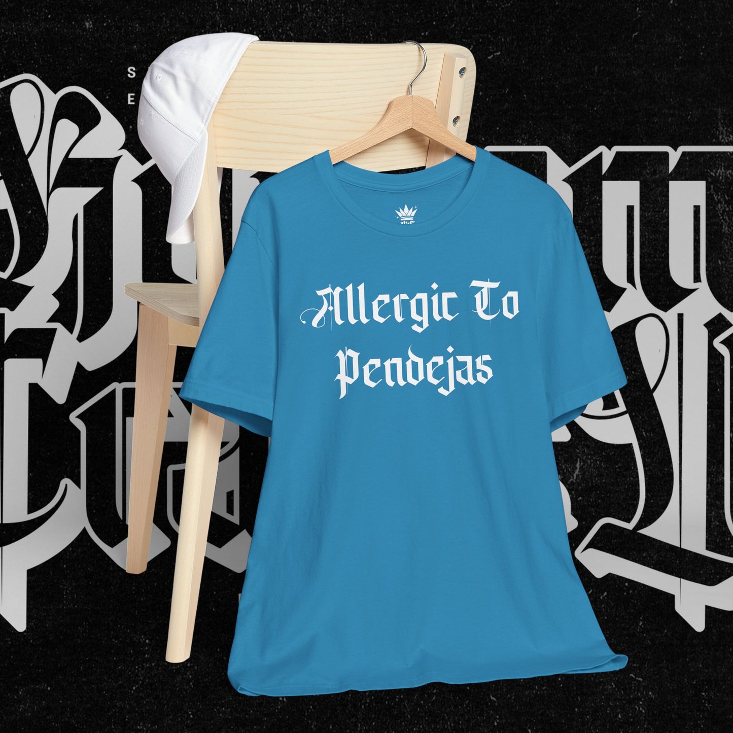 Allergic to Pendejas Unisex Tee, Funny Graphic T-Shirt, Casual Wear, Gift for Friends, Summer Fashion, Trendy Style