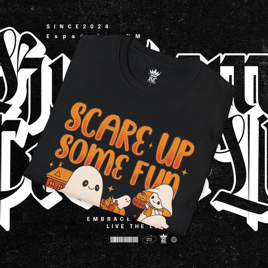 Ghost T-Shirt - Scare Up Some Fun Cute Ghost Design