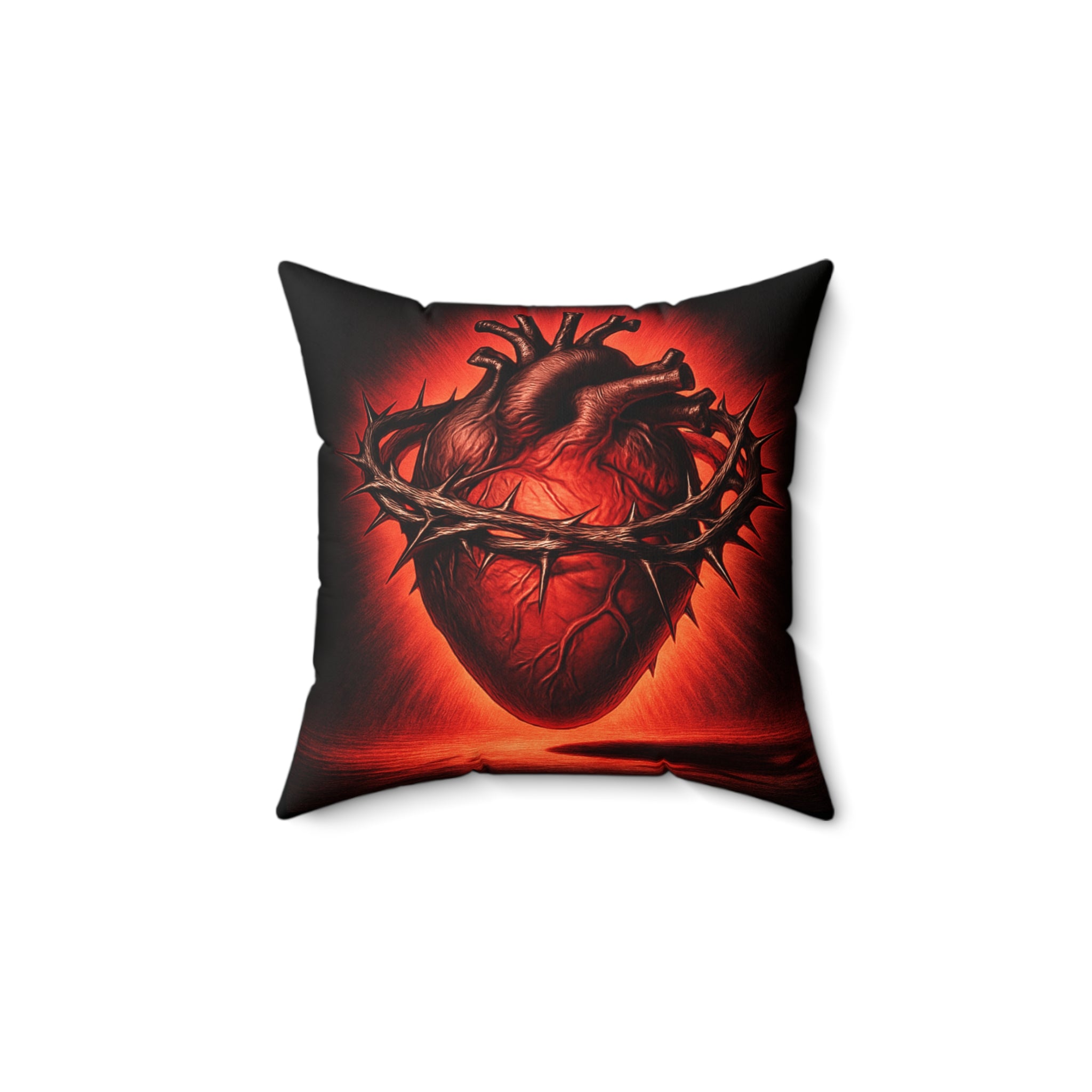 Sacred Heart Thorn Pillow