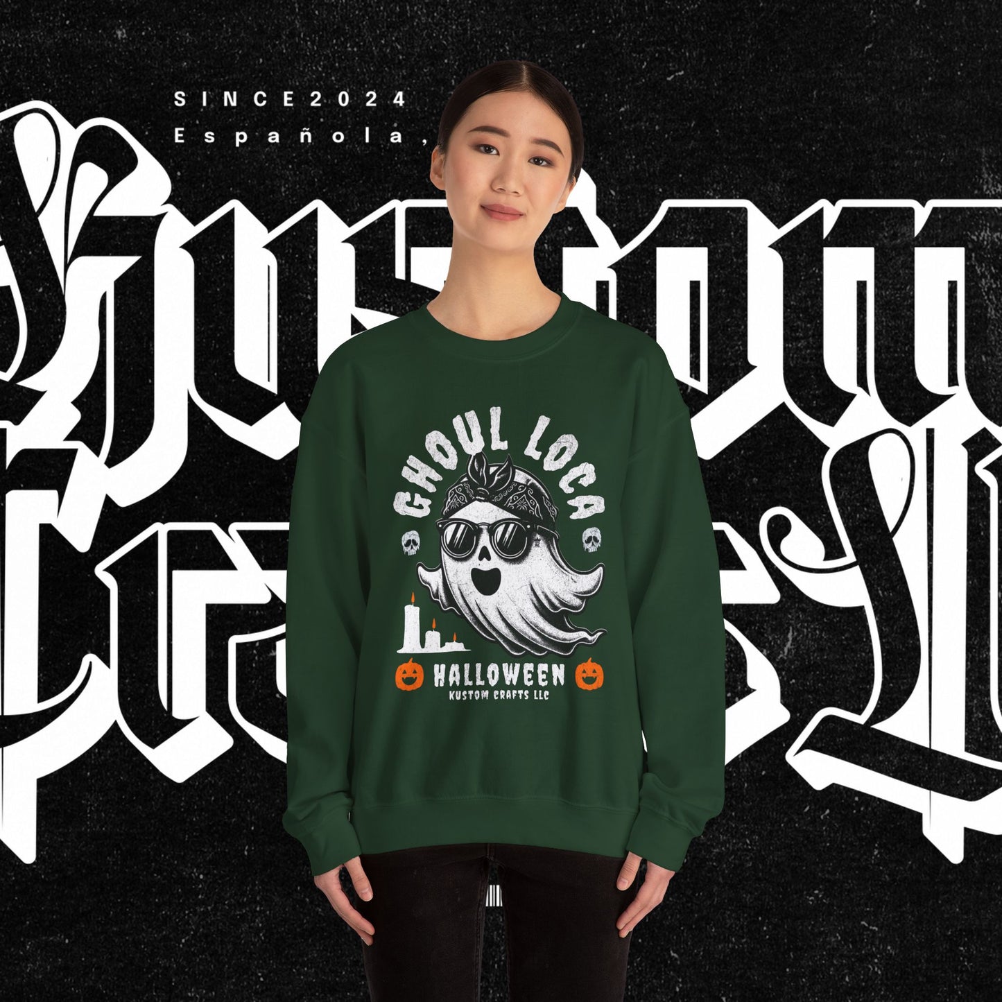 Ghoul Loca Halloween Sweatshirt, Cozy Unisex Crewneck for Fall Celebrations, Perfect for Halloween Parties, Ghost Lover Gift, Festival [...]