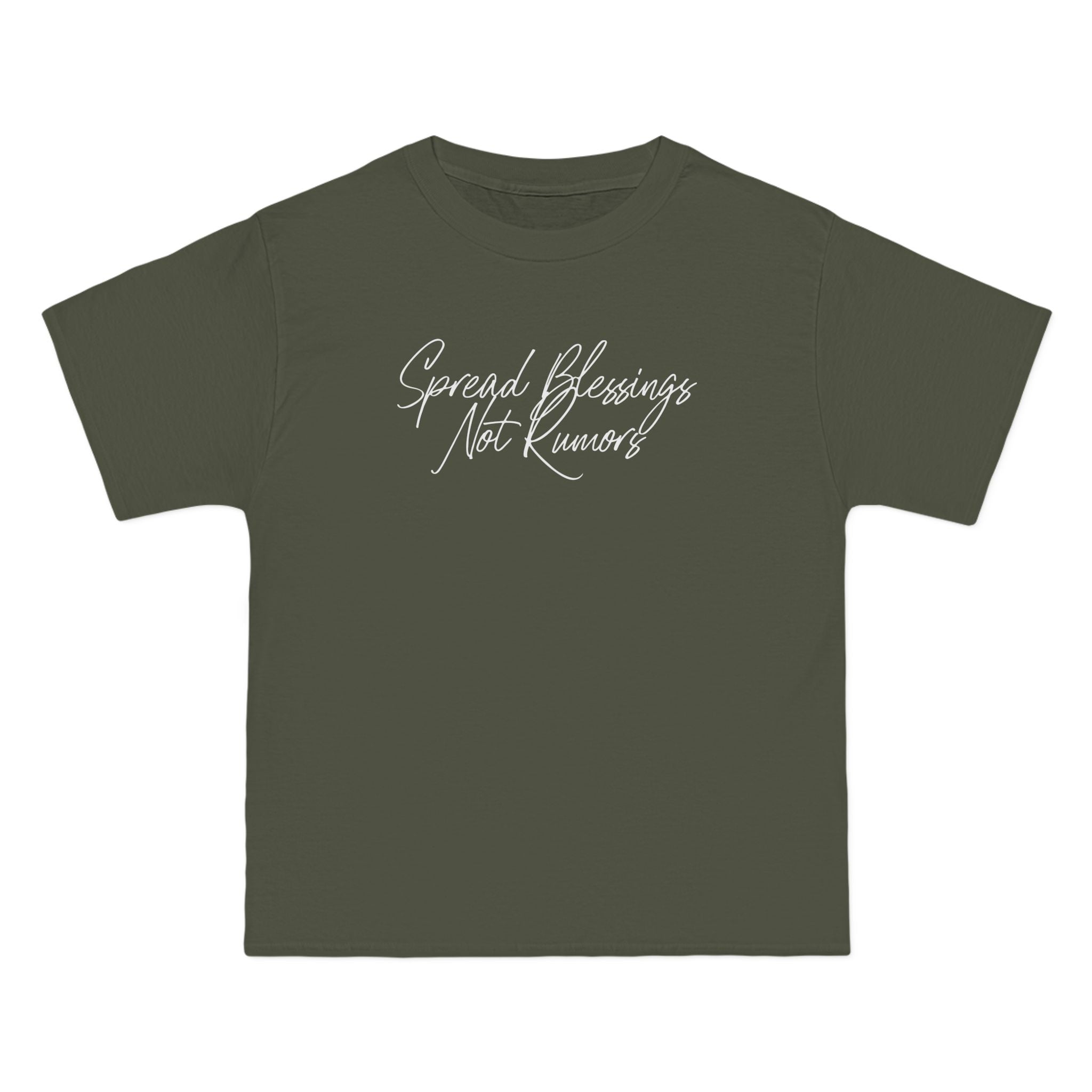 Spread Blessings Not Rumors - Script Tee
